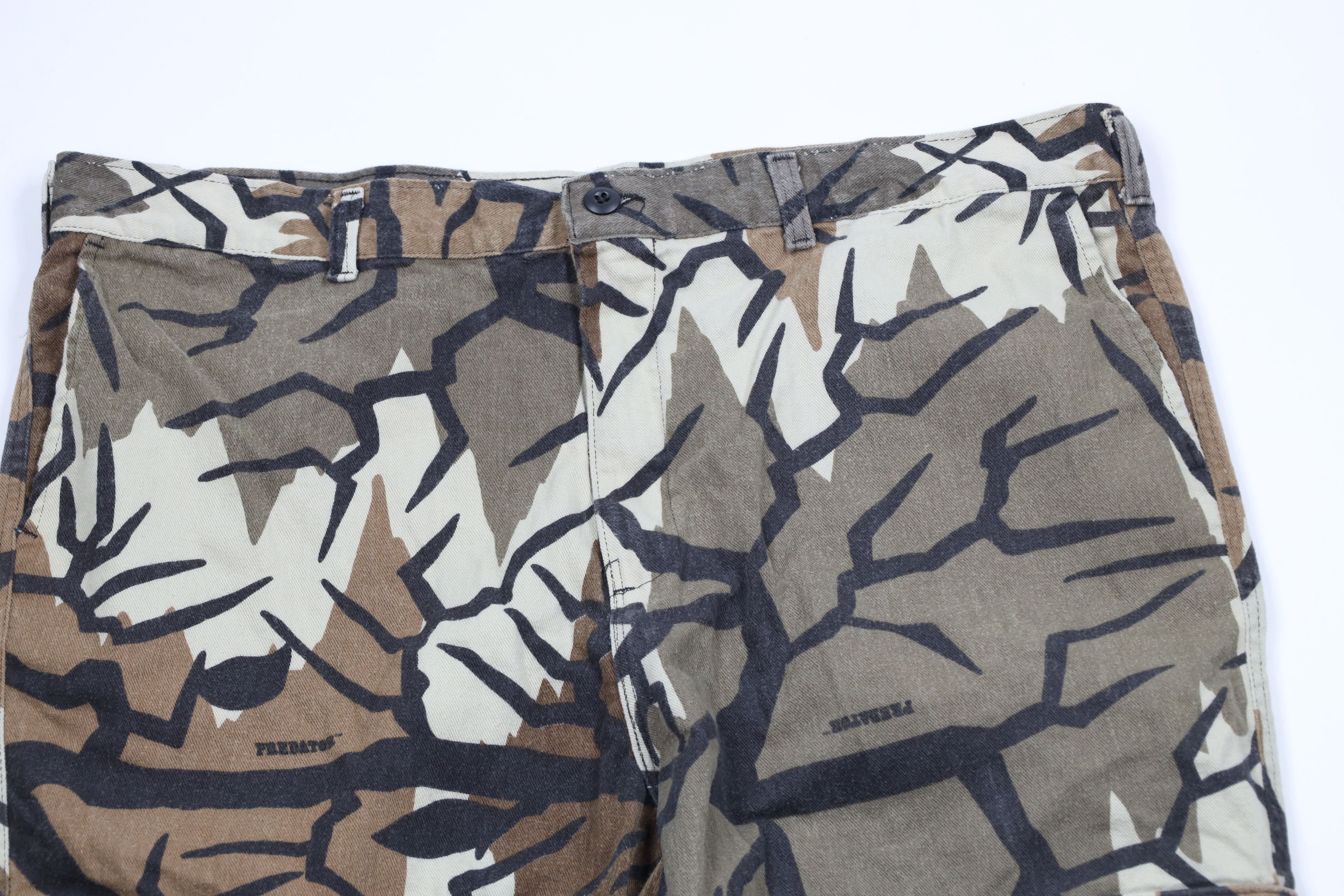 Vintage Vintage 90s Streetwear Camouflage Wide Leg Cargo Pants USA Size US 40 / EU 56 - 2 Thumbnail