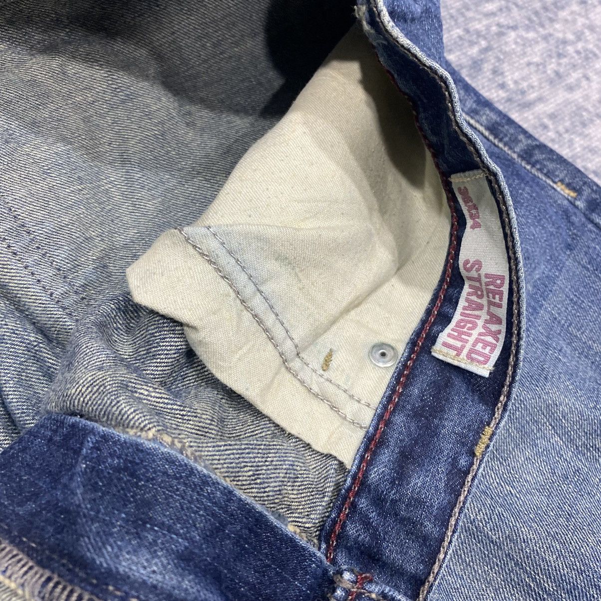 Other THRASHED ☠️ Arizona Mud Wash Relaxed Baggy Jeans 90s LGB Size US 38 / EU 54 - 6 Thumbnail