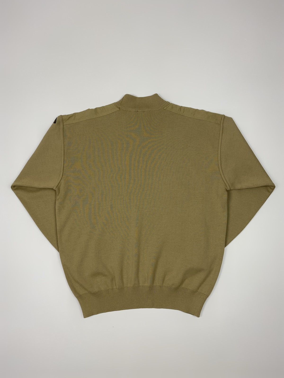 Paul & Shark × Vintage Paul&Shark Yachting Combined Wool Tan Crewneck Sweater Size US L / EU 52-54 / 3 - 5 Thumbnail