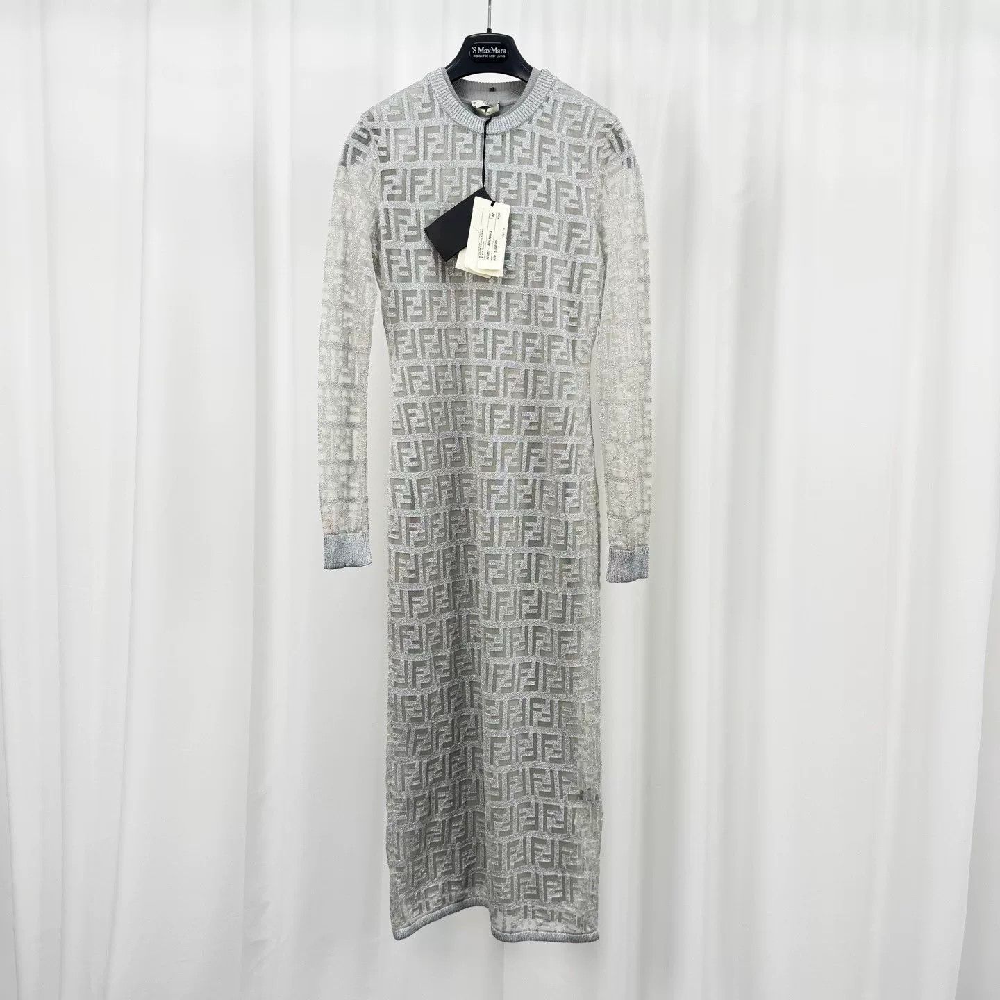 Fendi Fendi Monogram Double-Layer Dress Size M / US 6-8 / IT 42-44 - 1 Thumbnail