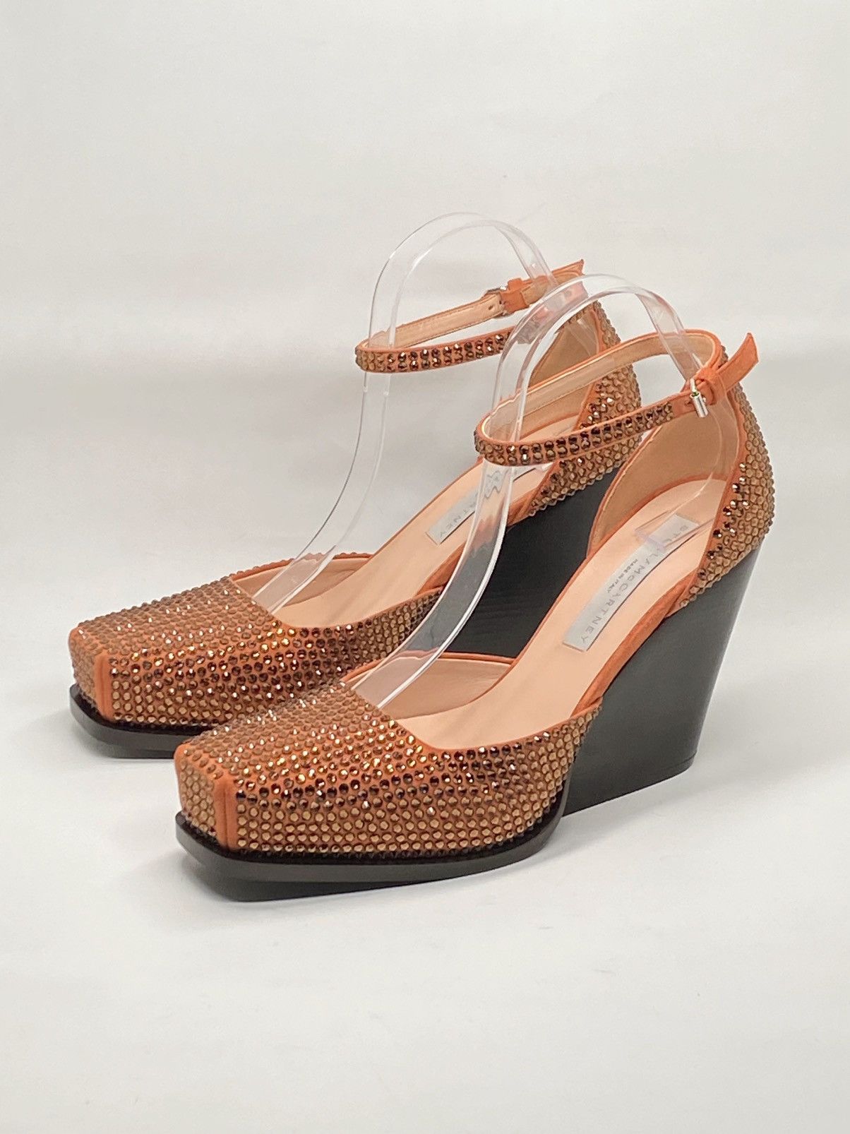 Stella McCartney Stella McCartney Cowboy Crystal All Over Heels size 39.5 Size US 9.5 / IT 39.5 - 5 Thumbnail