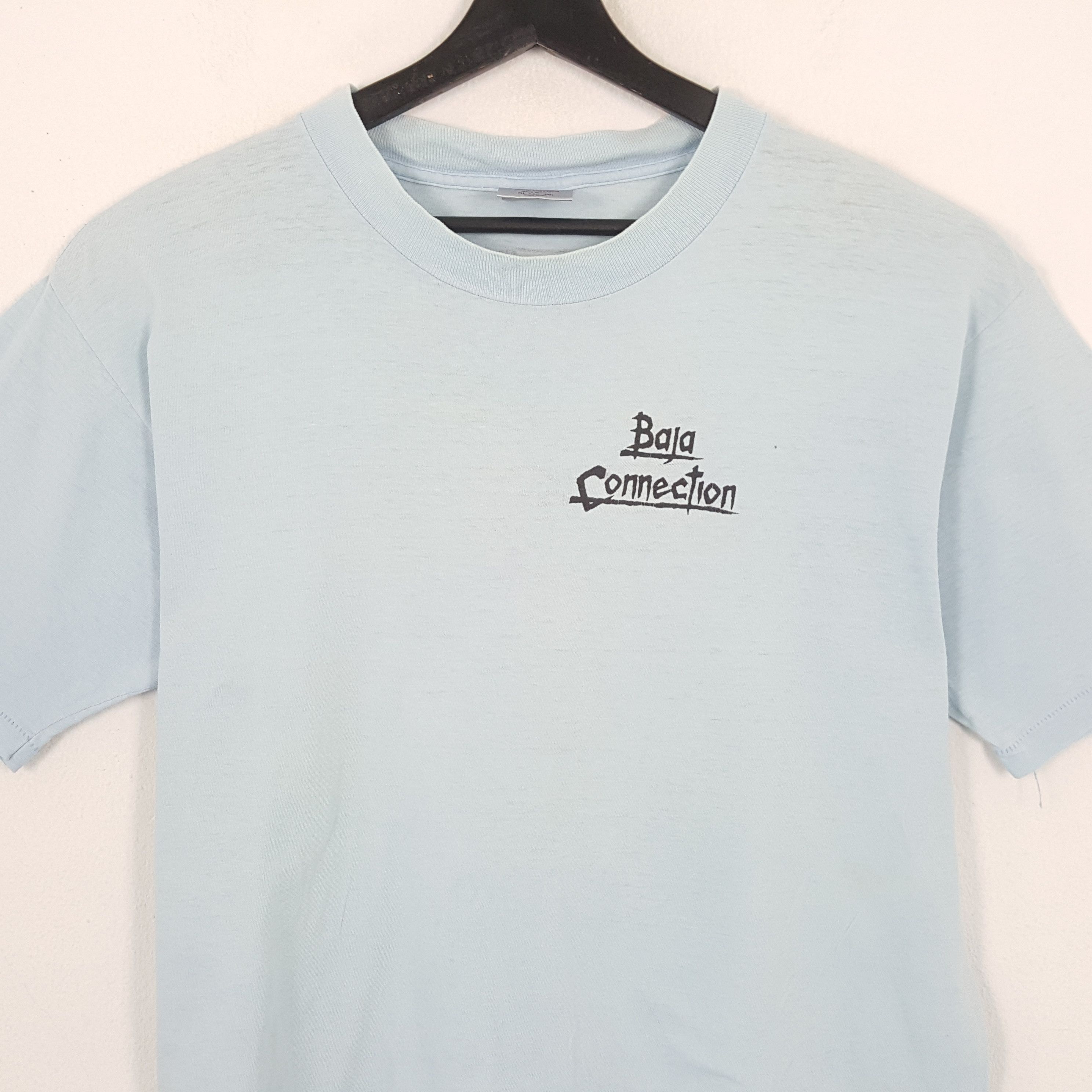 Vintage BAJA CONNECTION California Surfing Style Vintage Tshirt Size US L / EU 52-54 / 3 - 4 Thumbnail