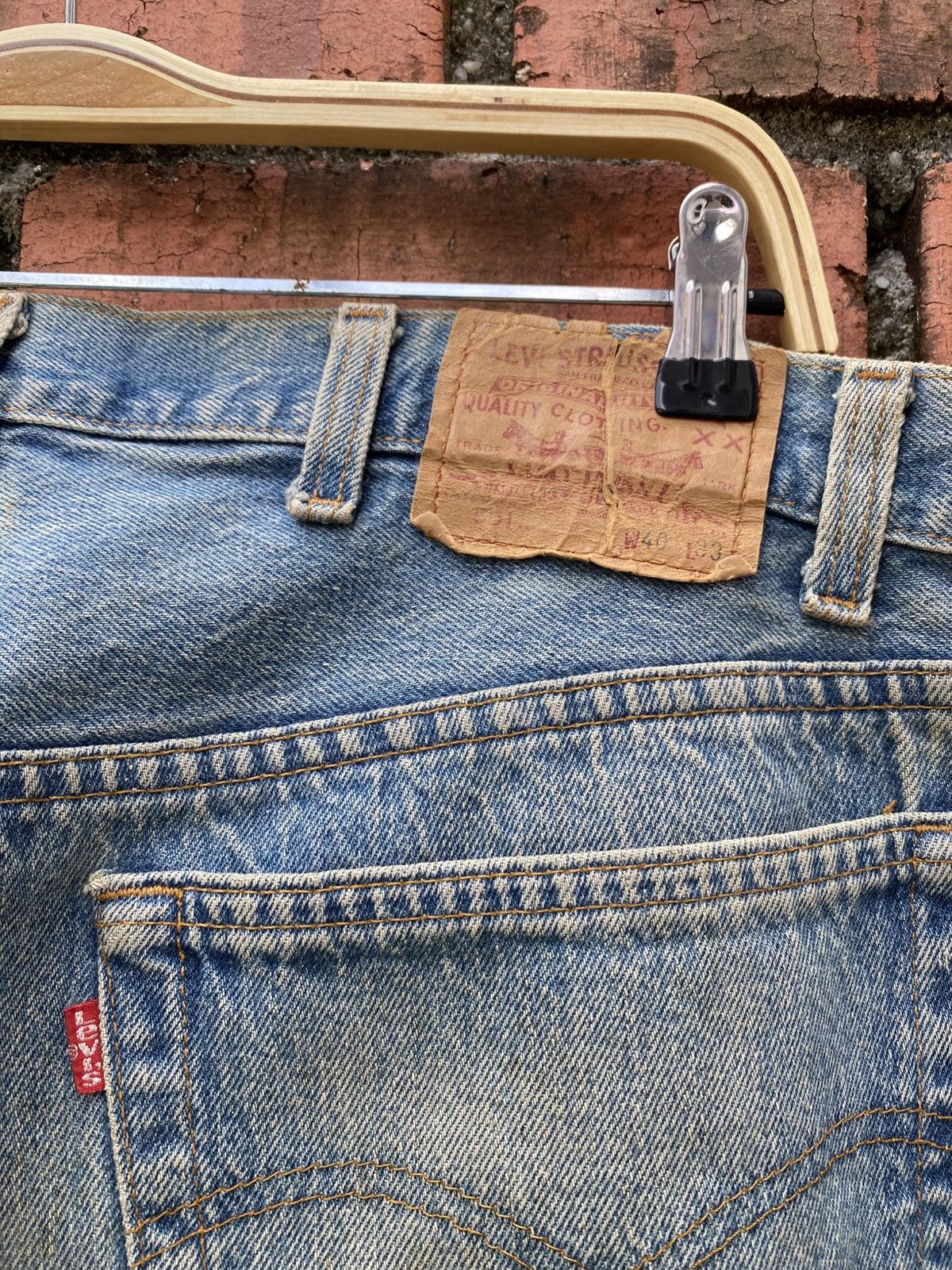 Levi's Vintage Clothing W38x30 Vintage levi's 501xx made in USA Size US 38 / EU 54 - 3 Thumbnail