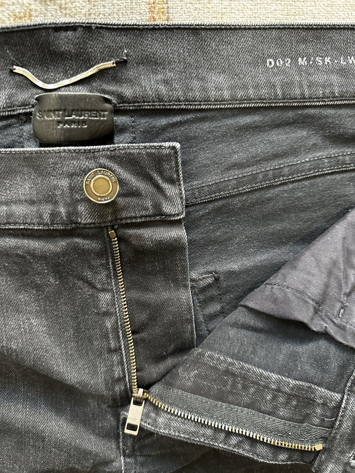 Saint Laurent Paris Denim D02 M/SK - LW