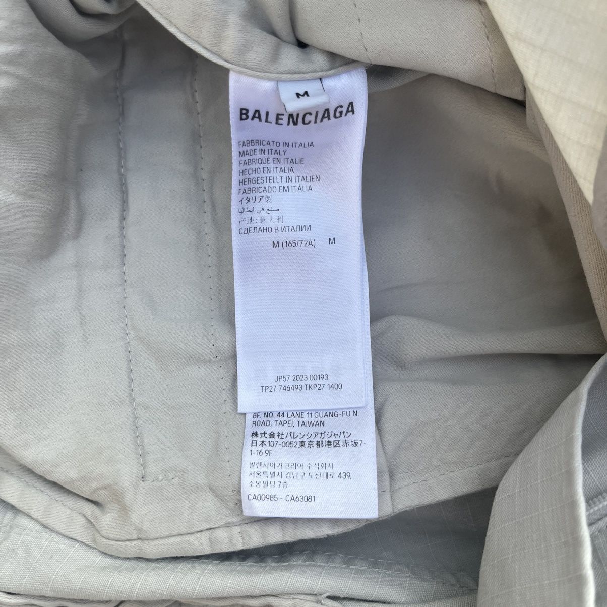 Balenciaga Balenciaga Distressed Zip Off Cargo Trousers Size US 32 / EU 48 - 6 Thumbnail