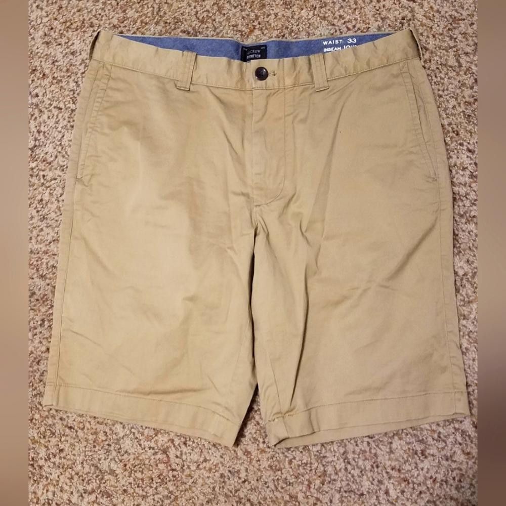 J.Crew J Crew Stretch Tan Shorts Size 33 Size US 33 - 1 Thumbnail