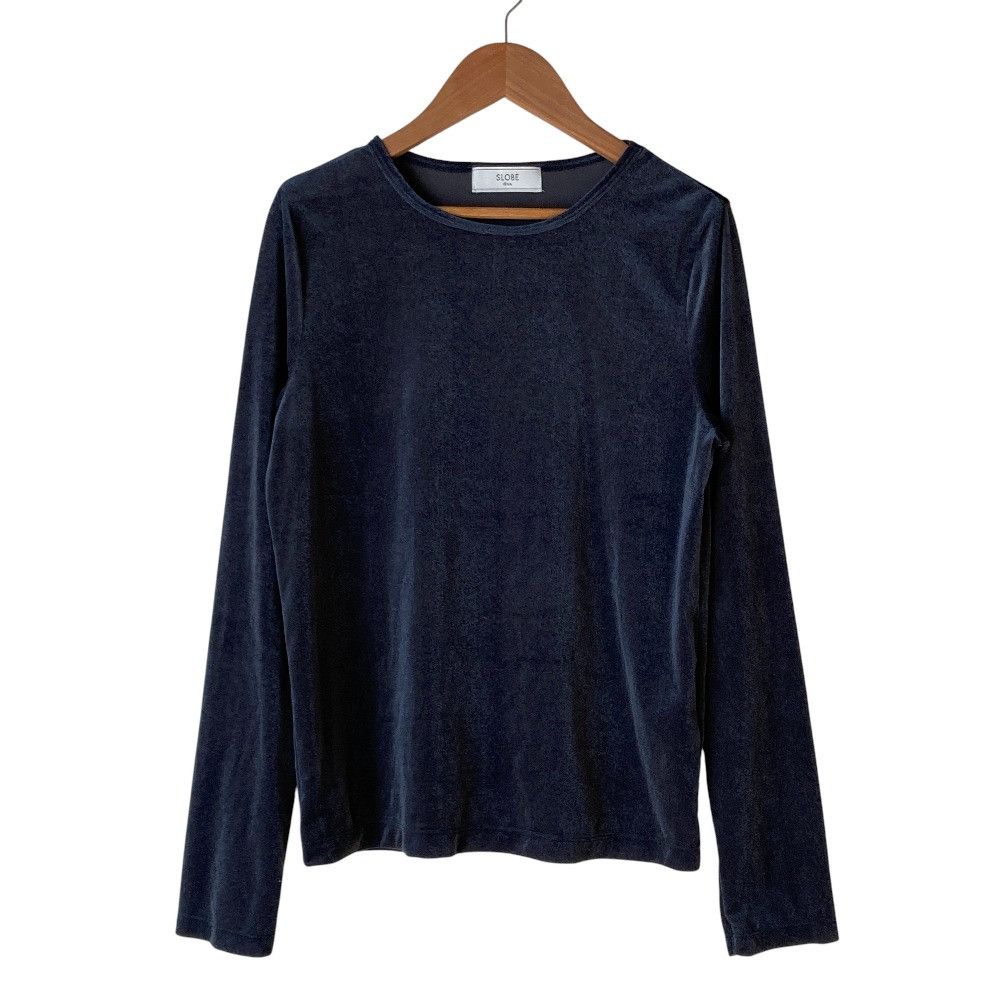 Other SLOBE IENA Velour Long Sleeve Top Textile Tops DUTY FREE for USA