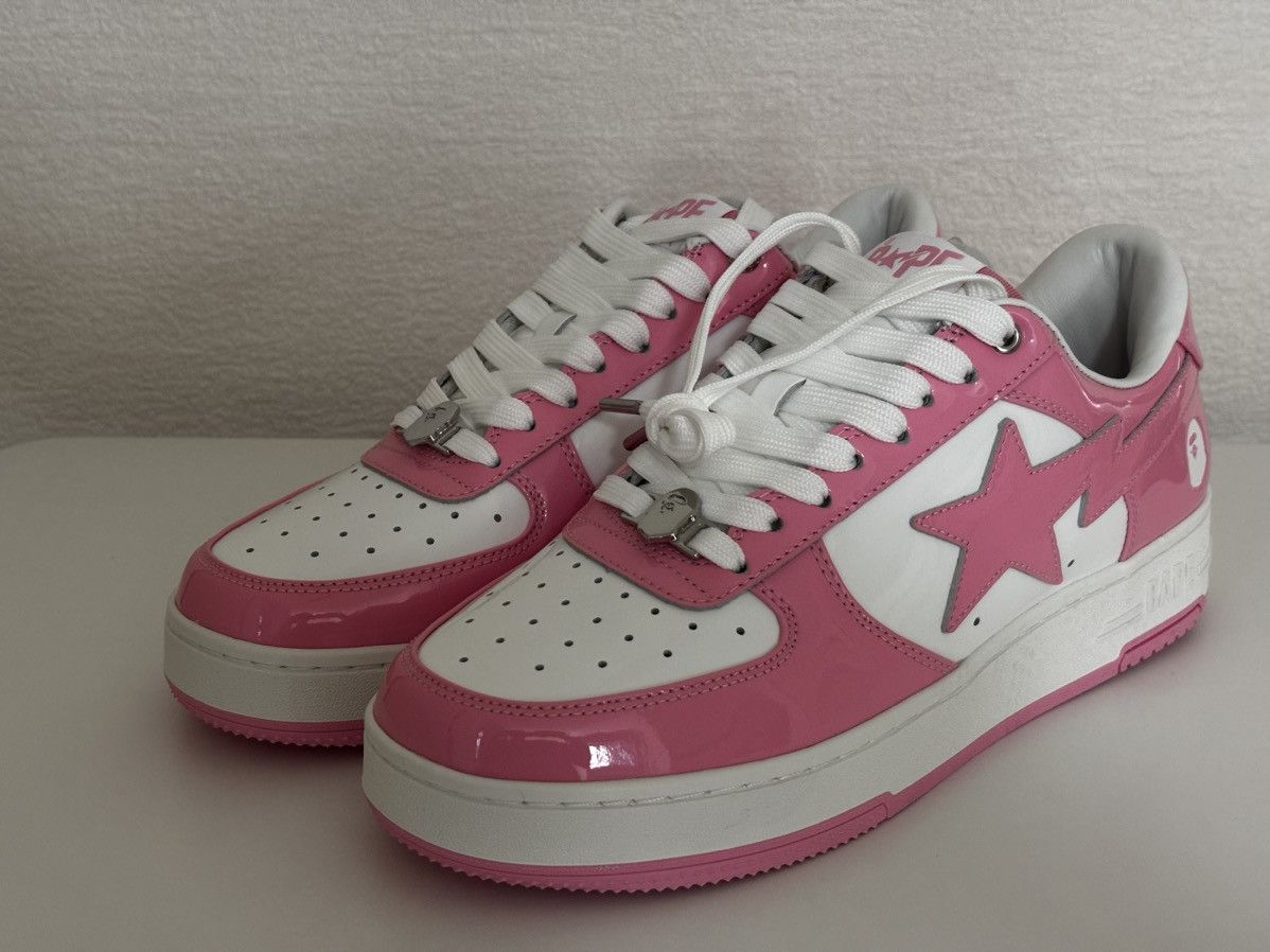 Bape Authentic ape bape bape sta #5 pink 10 new bapesta Size US 10 / EU 43 - 2 Thumbnail
