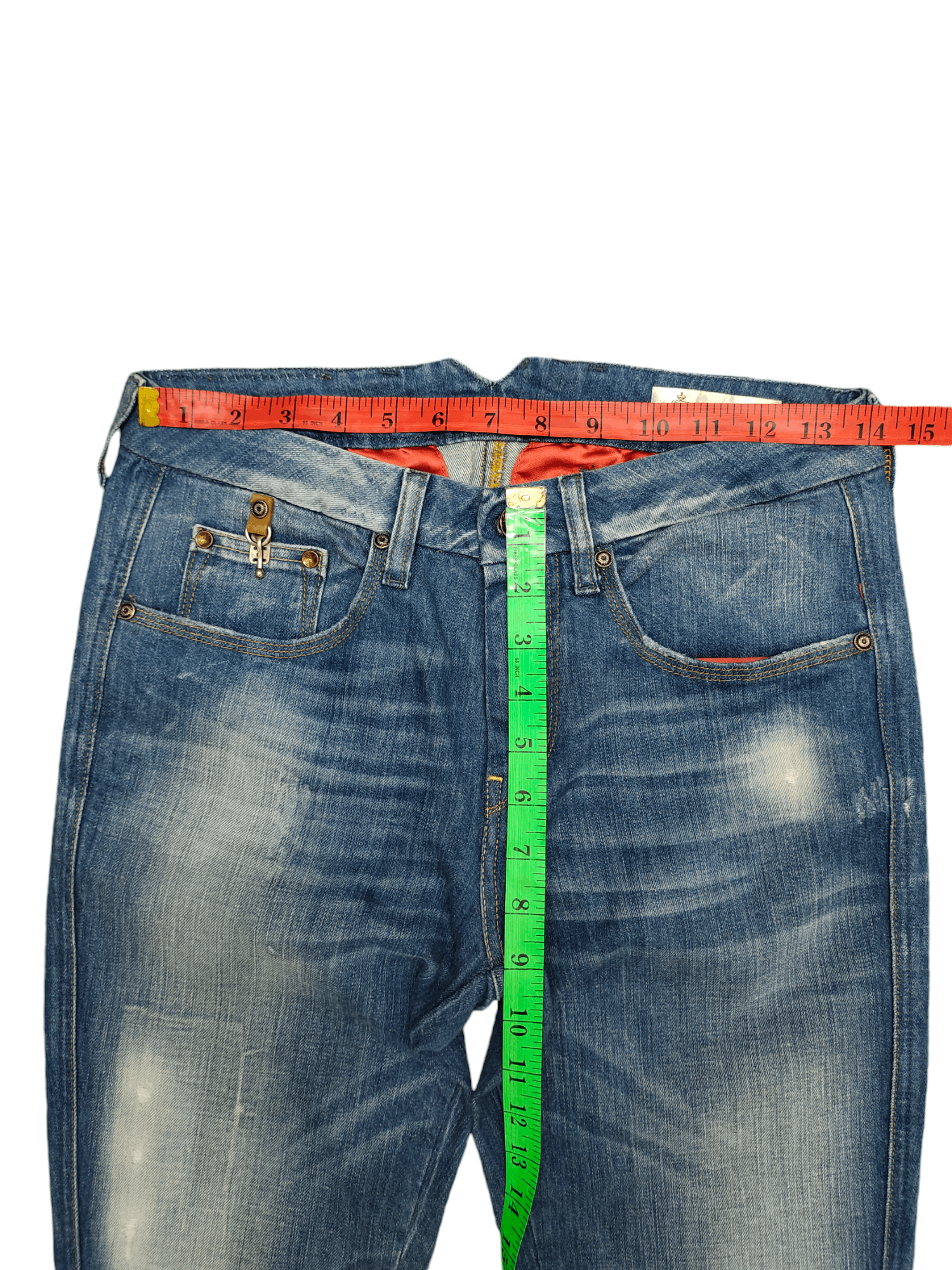 Replay Vintage Replay Guista Clawmark Metal Hook Pocket Jeans Size 28" / US 6 / IT 42 - 8 Thumbnail