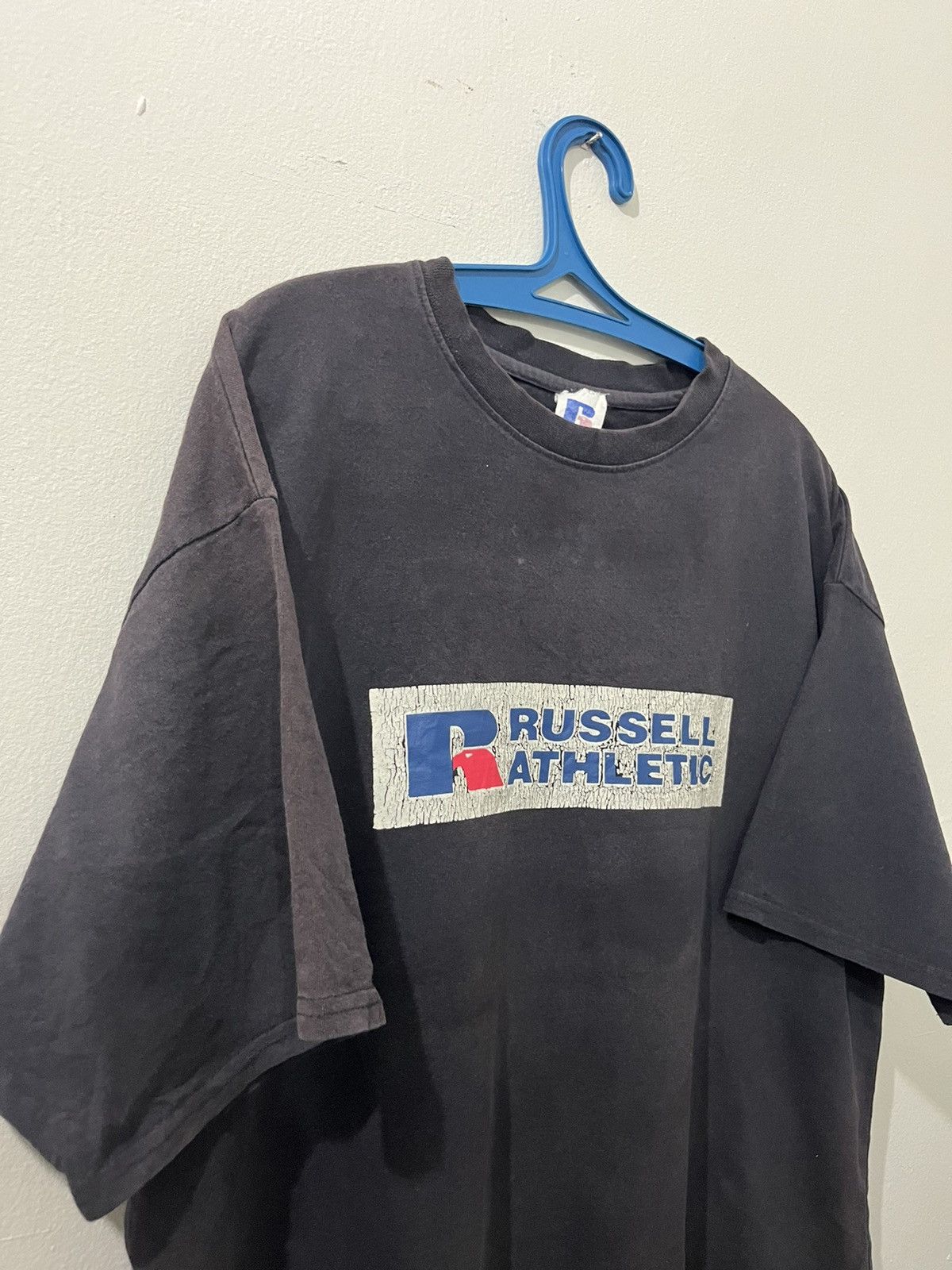 Rap Tees × Russell Athletic × Vintage PERFECTLY FADED RUSSELL ATHLETIC PRO COTTON USA T SHIRTS Size US L / EU 52-54 / 3 - 4 Thumbnail