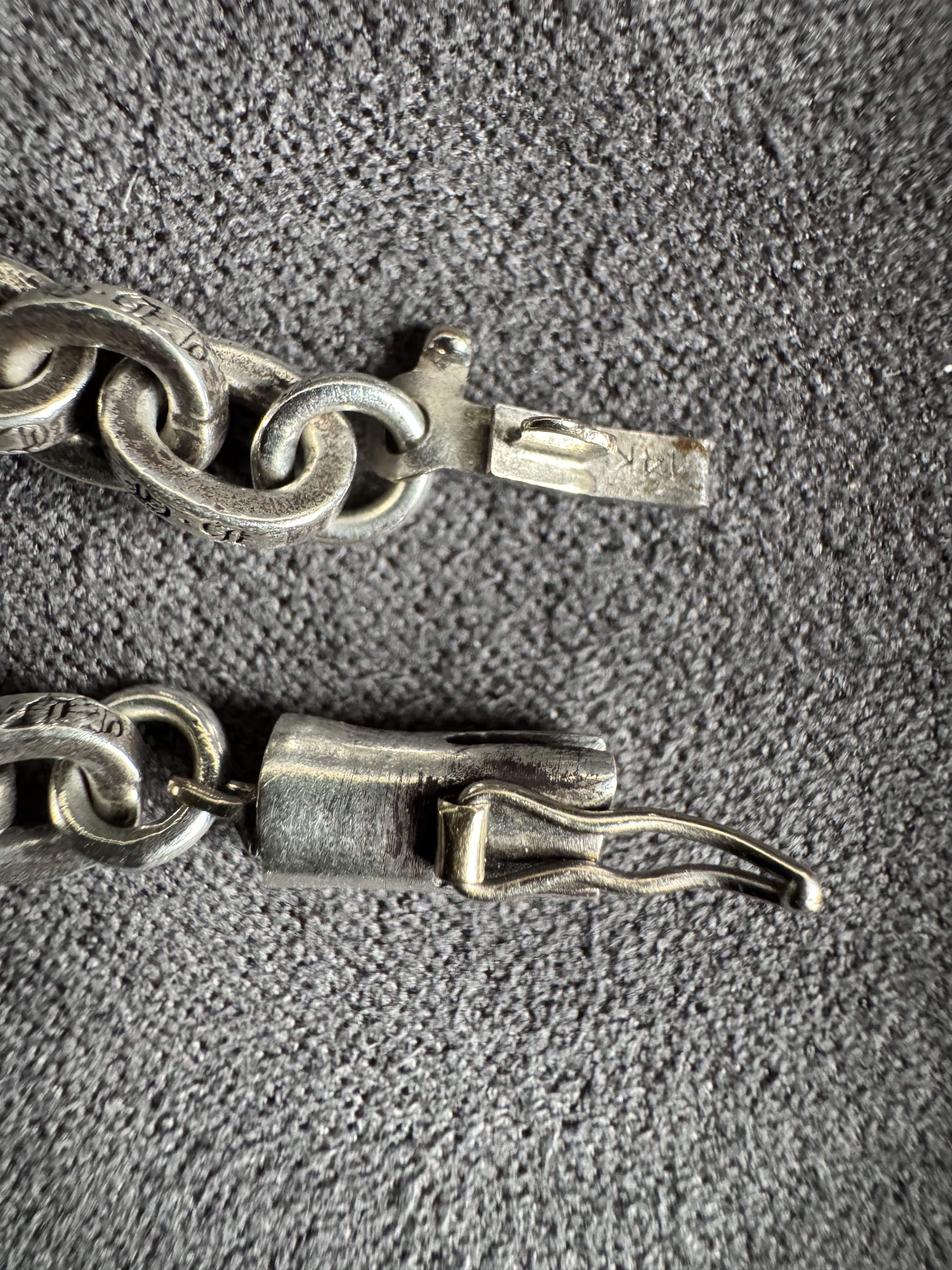 Chrome Hearts Chrome Hearts Paper Chain Bracelet Size ONE SIZE - 6 Thumbnail