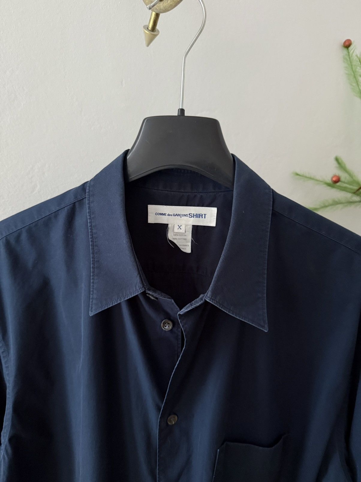 Comme des Garcons Comme Des Garcons SHIRT Button Up Shirt Size US XL / EU 56 / 4 - 3 Thumbnail