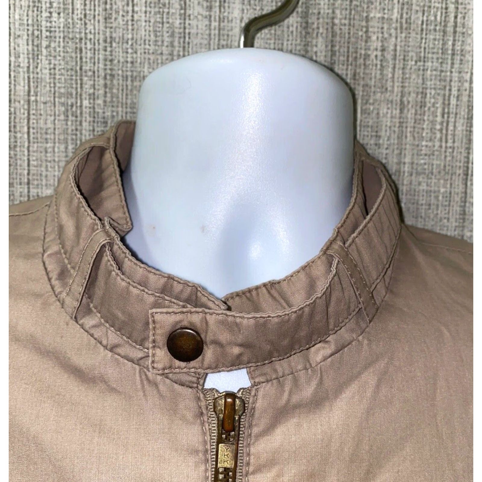 Members Only VINTAGE Members Only Mens Beige Full Zip Jacket Size 42 Size US XS / EU 42 / 0 - 3 Thumbnail
