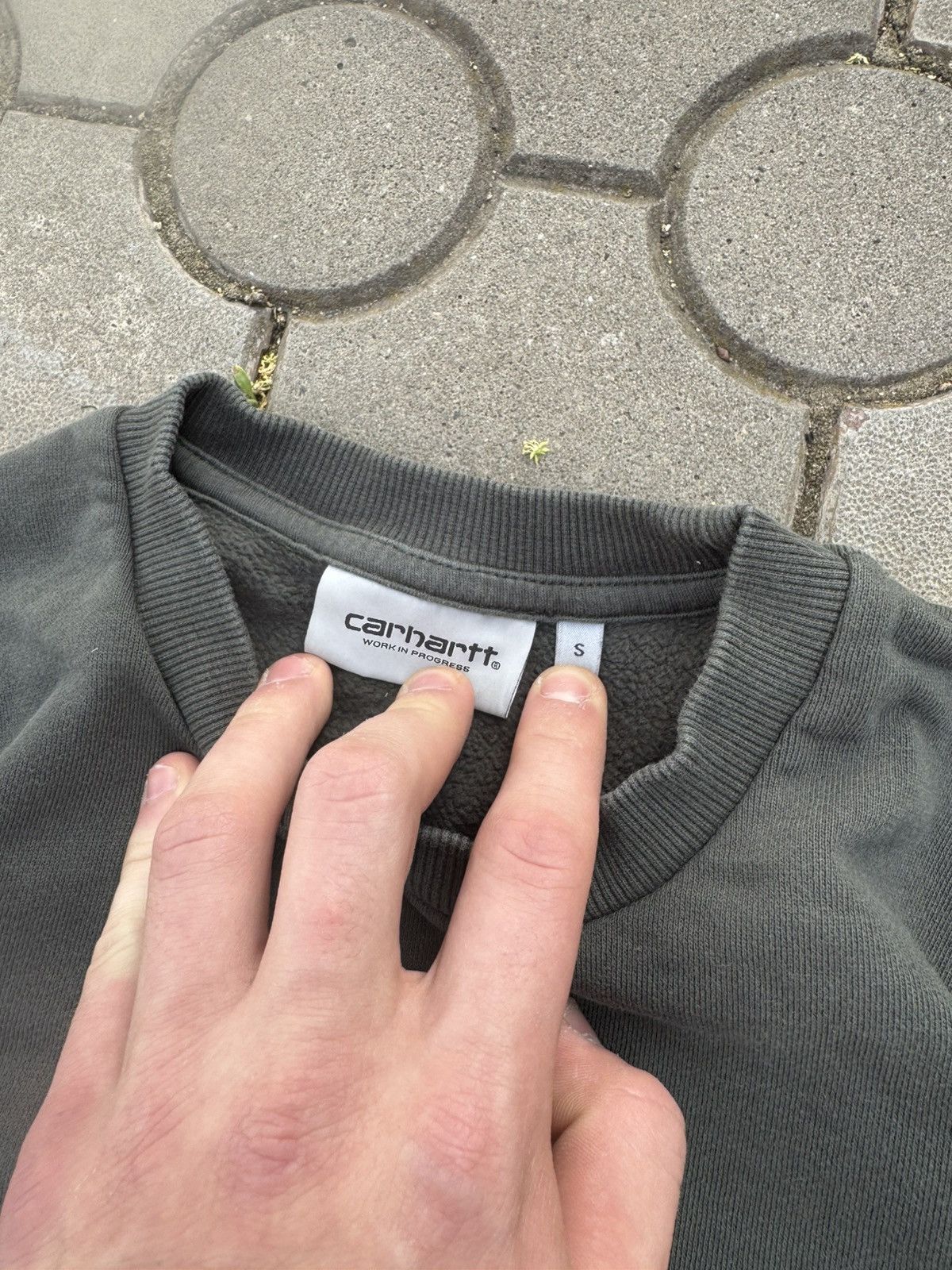 Carhartt Wip Carhartt Wip Script Logo Sweatshirt Size US S / EU 44-46 / 1 - 3 Thumbnail