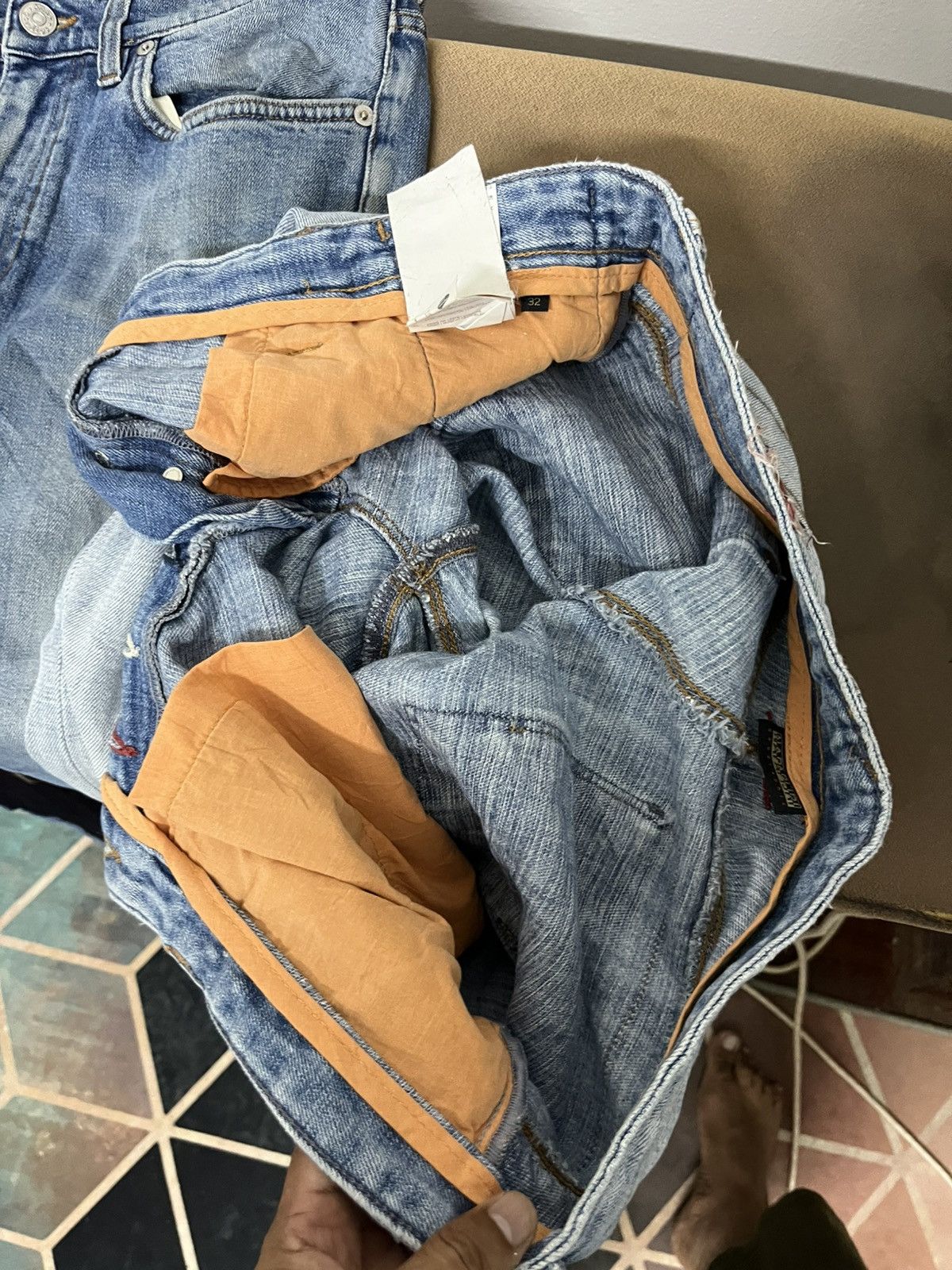 Napapijri 💥Napapijri Knee Pleated Jeans Size US 34 / EU 50 - 14 Thumbnail