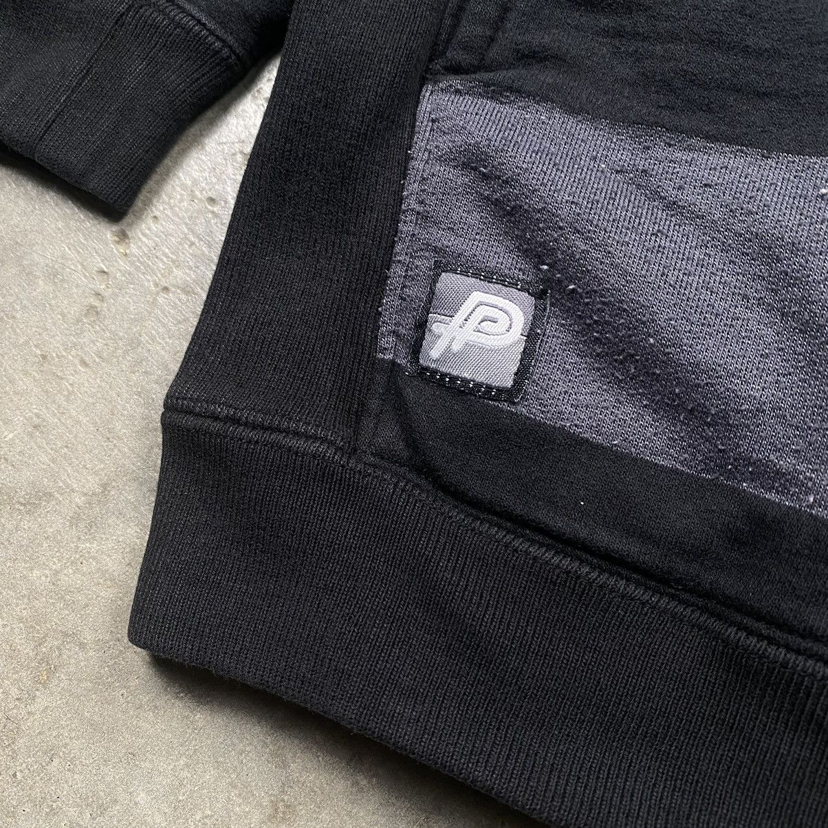 Japanese Brand × Vintage y2k Hybrid PowerToPeople Striped Reverse Weave Size US L / EU 52-54 / 3 - 4 Thumbnail