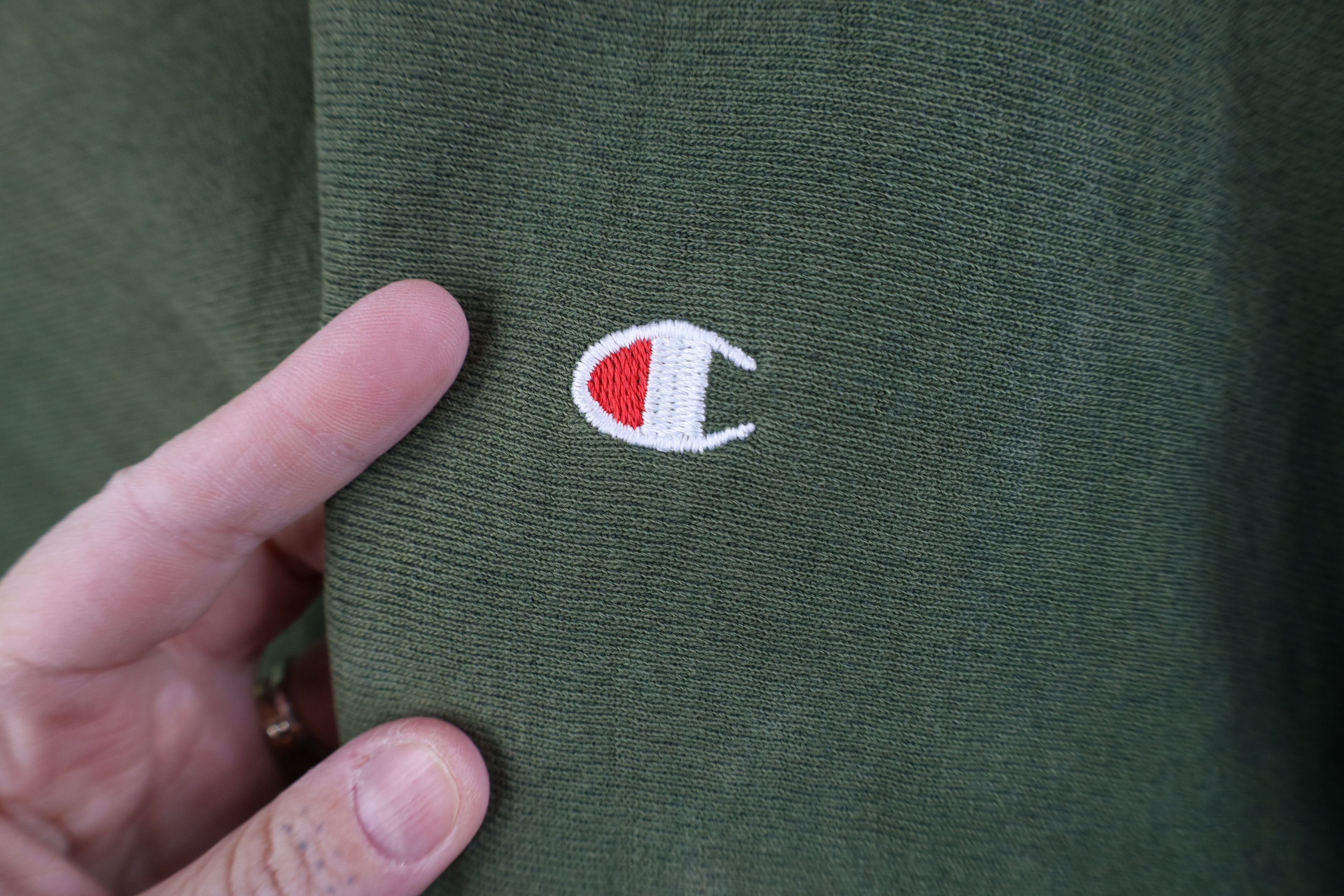 Champion Vintage 80s 90s Champion Reverse Weave Sweatshirt Green USA Size US XXL / EU 58 / 5 - 4 Thumbnail