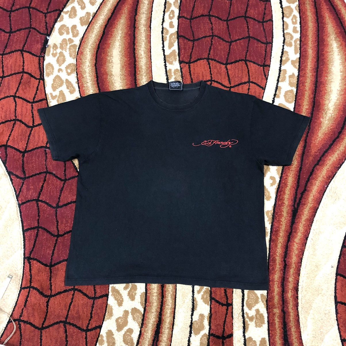 Ed Hardy Vintage Ed Hardy Rare T Shirt Size US XL / EU 56 / 4 - 4 Thumbnail