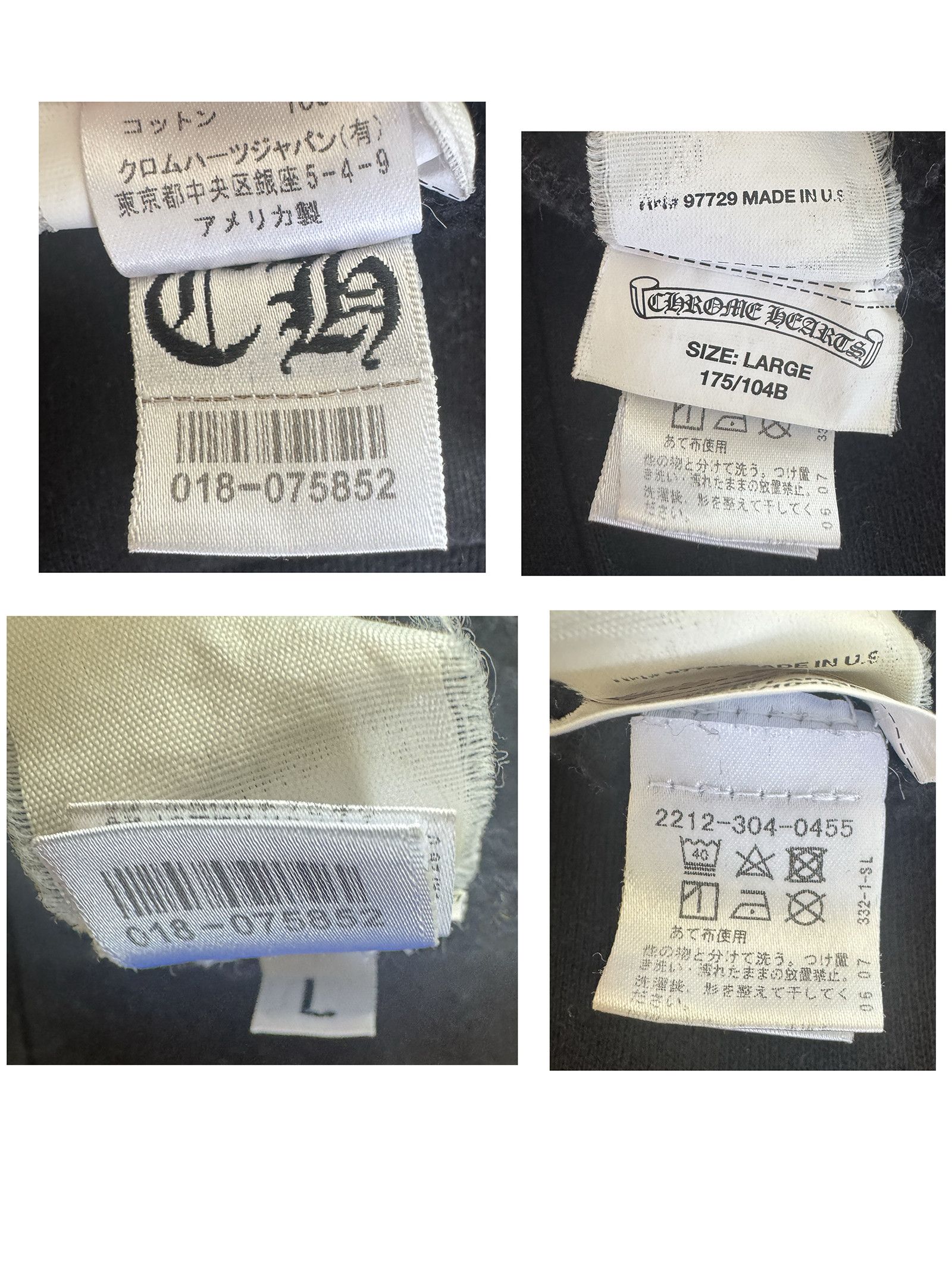 Chrome Hearts CHROME HEARTS USA SWEATSHIRT Size US L / EU 52-54 / 3 - 10 Thumbnail