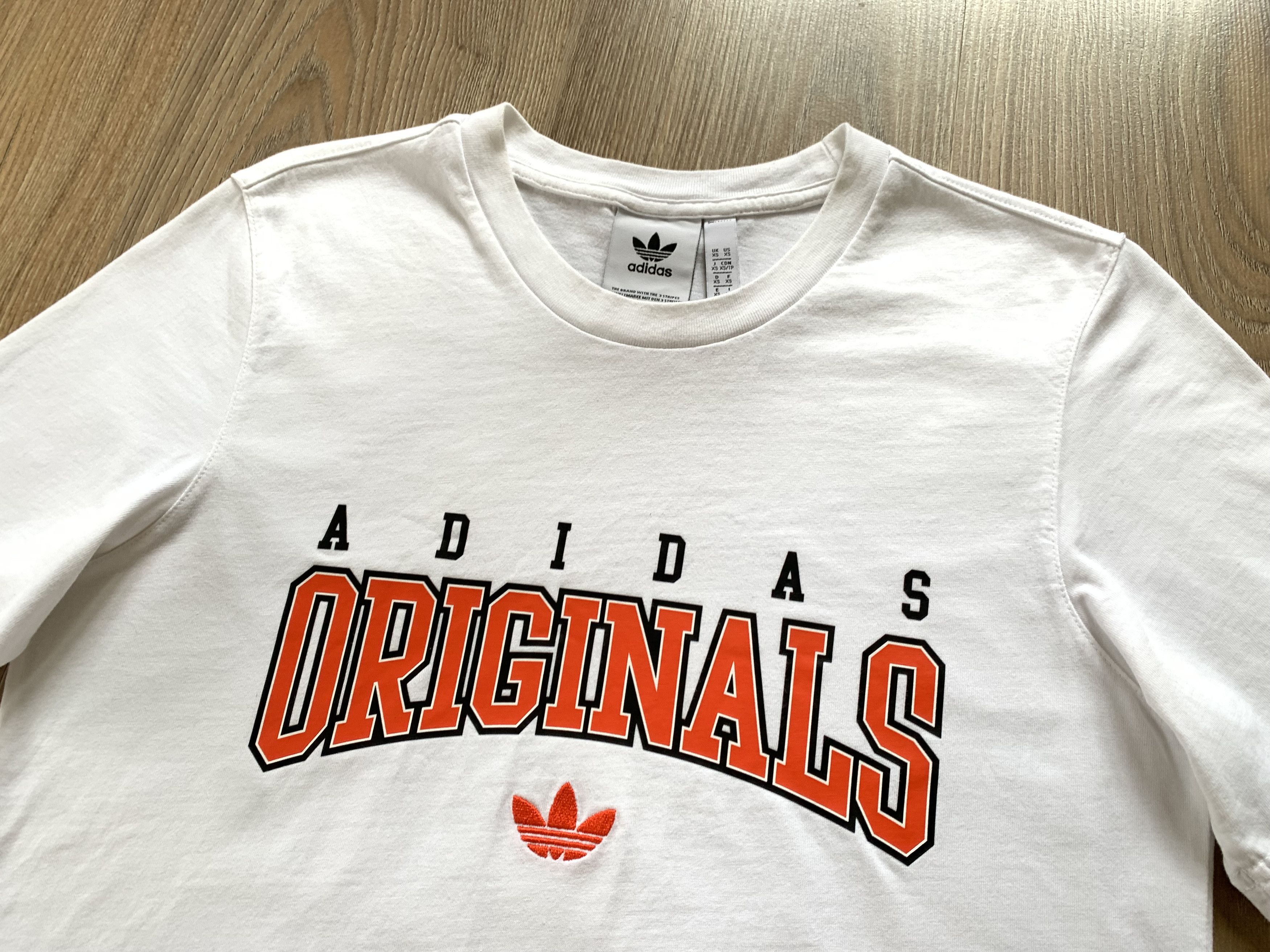 Adidas Adidas Originals White Cotton T-Shirt 2021 Size US XS / EU 42 / 0 - 4 Thumbnail