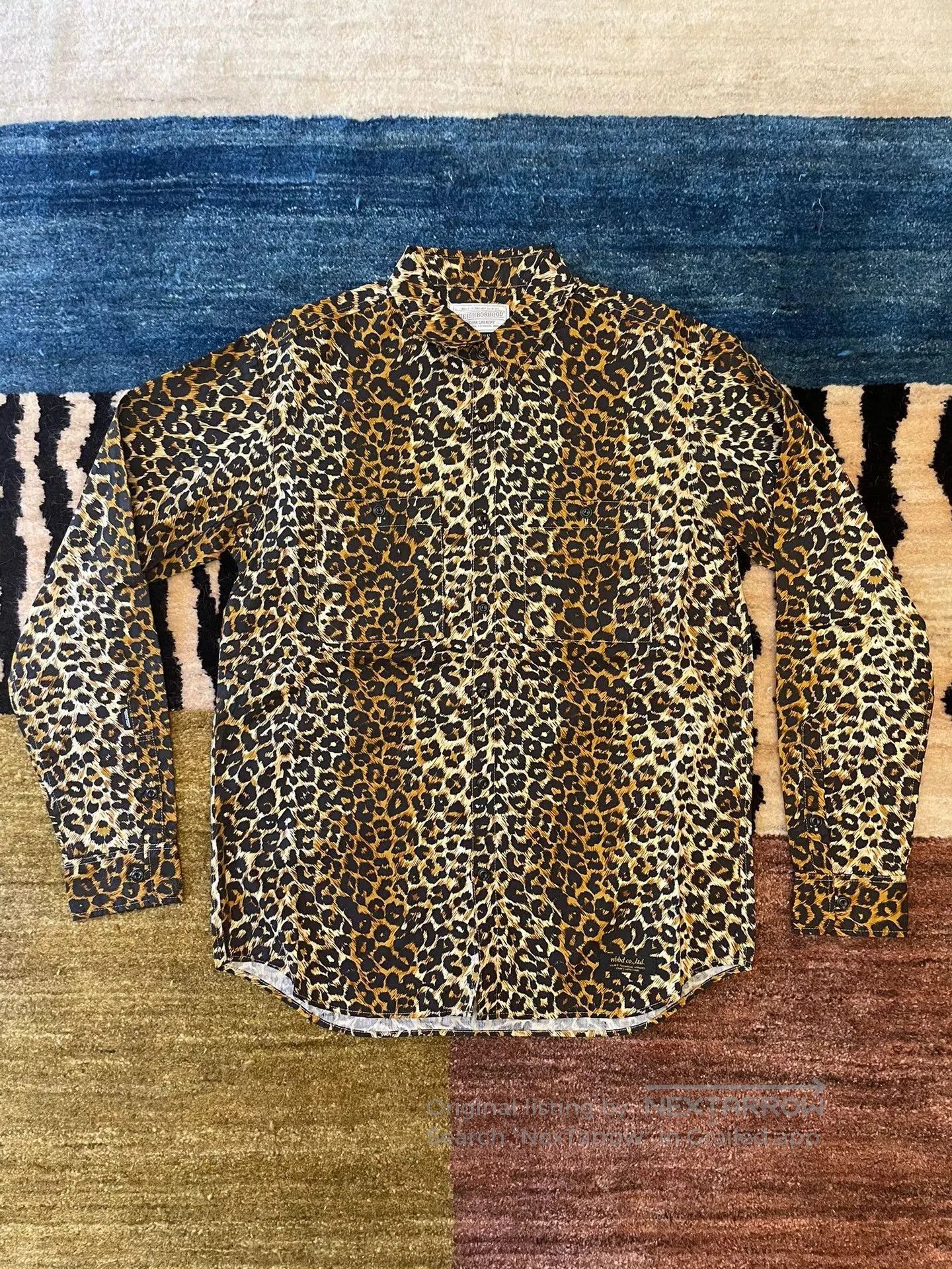 Neighborhood Neighborhood Leopard Print Shirt. Size US L / EU 52-54 / 3 - 2 Thumbnail