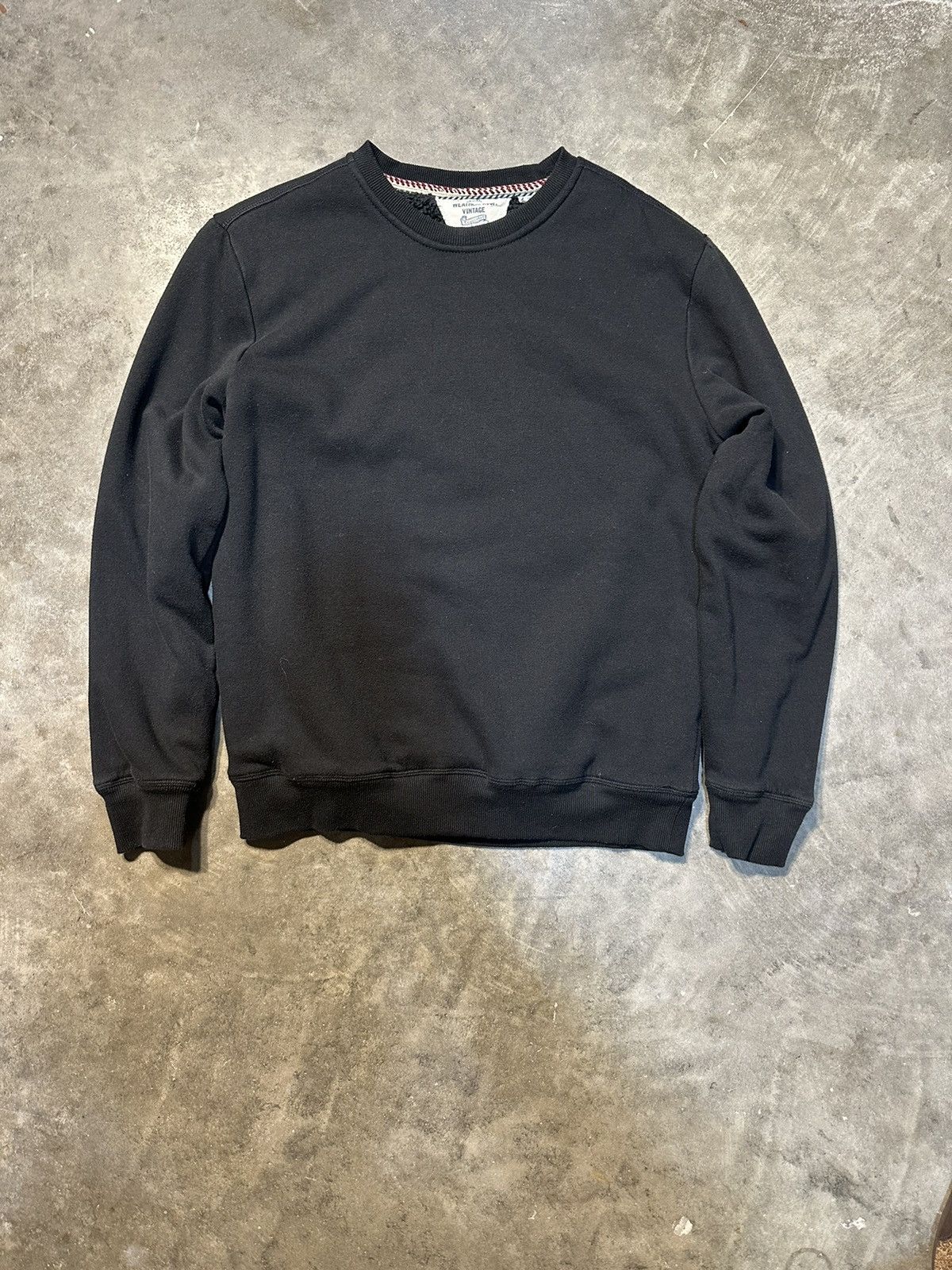 Vintage Black Vintage Sweatshirt Size US M / EU 48-50 / 2 - 1 Thumbnail