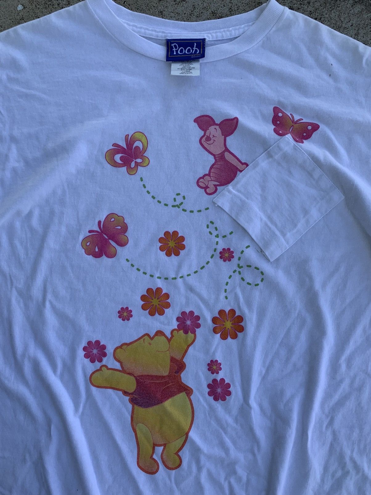 Disney × Vintage DISNEY POOH SHIRT VINTAGE 90's Size US S / EU 44-46 / 1 - 2 Thumbnail