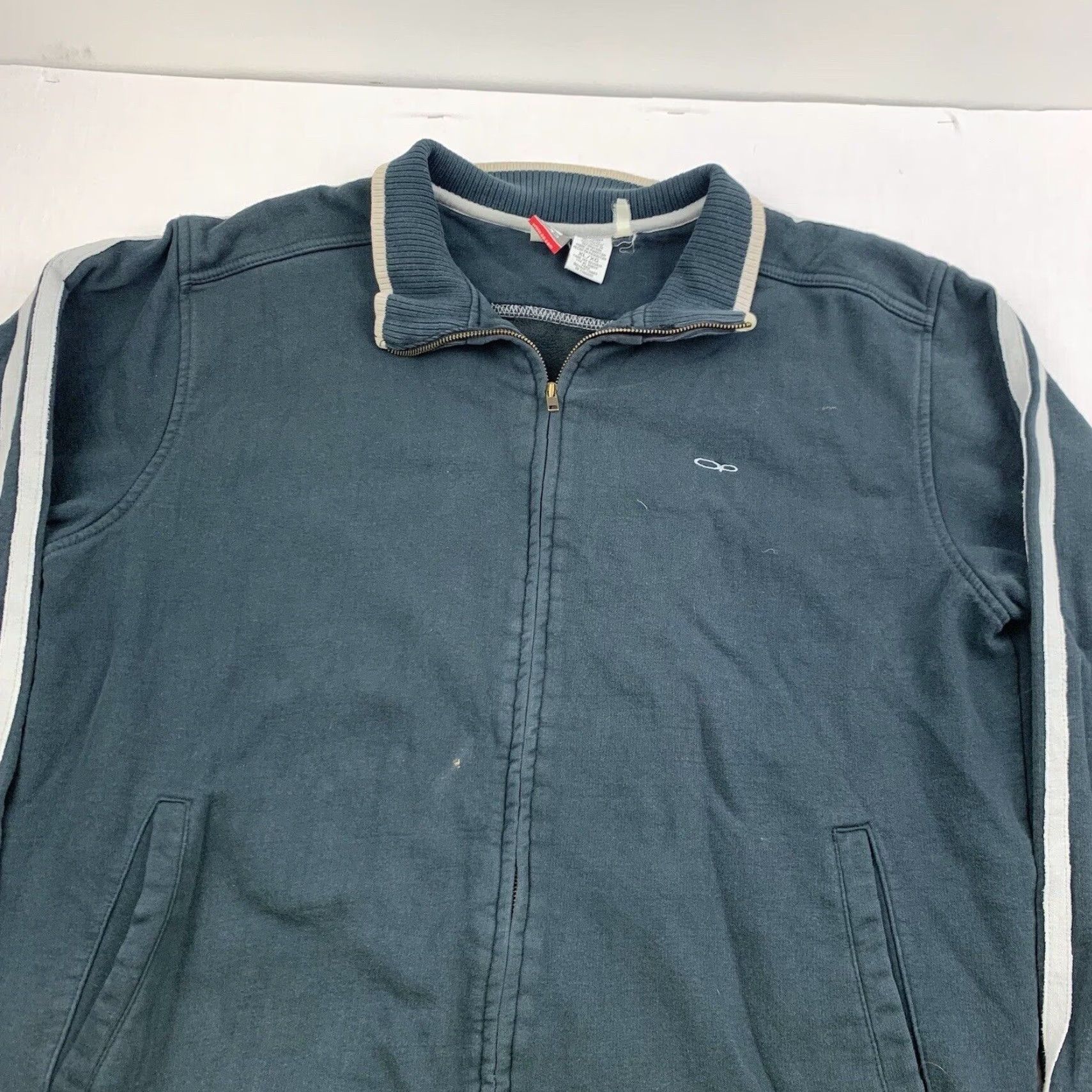 Ocean Pacific VINTAGE Ocean Pacific Sweatshirt Men XL Blue Grunge USA Full Zip Surfer Ocean Pacific Surfwear USA Mens XL Blue Grunge Full Zip Sweatshirt Size US XL / EU 56 / 4 - 2 Thumbnail