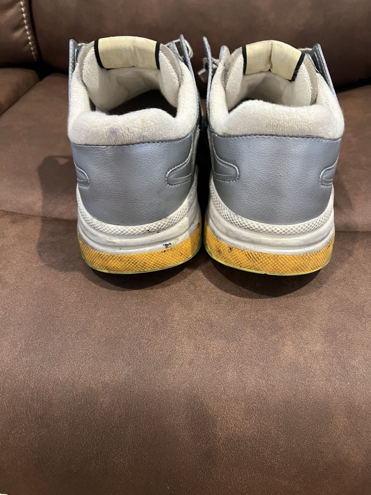 Gucci Gucci Ultrapace Sneakers Sliver/Multi-color Size US 13 / EU 46 - 4 Thumbnail