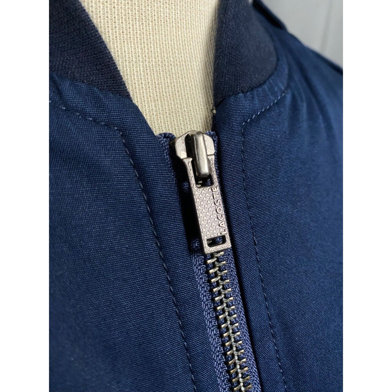 Lacoste Lacoste LIVE! Men's Blue Bomber Jacket Size 48 Size US M / EU 48-50 / 2 - 9 Thumbnail