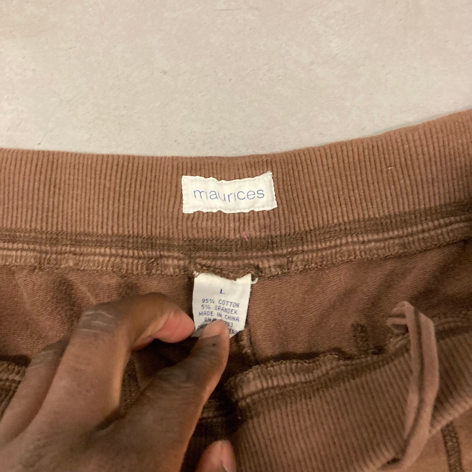 Vintage Y2K Maurices low rise distressed flared sweatpants 31x30 Size 31" - 5 Thumbnail