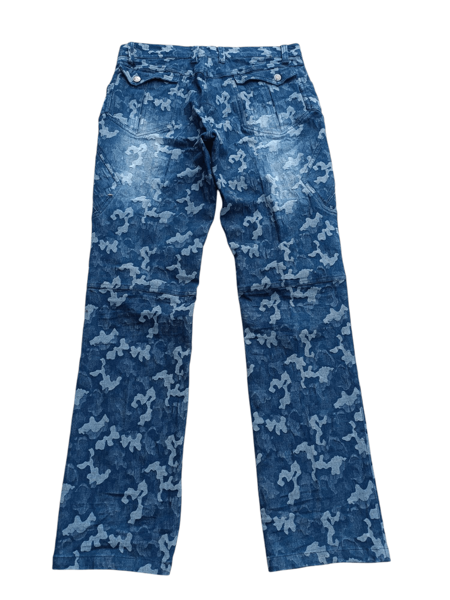 In The Attic × Japanese Brand RARE Japanese Brand In The Attic Camo Multi Pocket Pant E223 Size US 33 - 4 Thumbnail