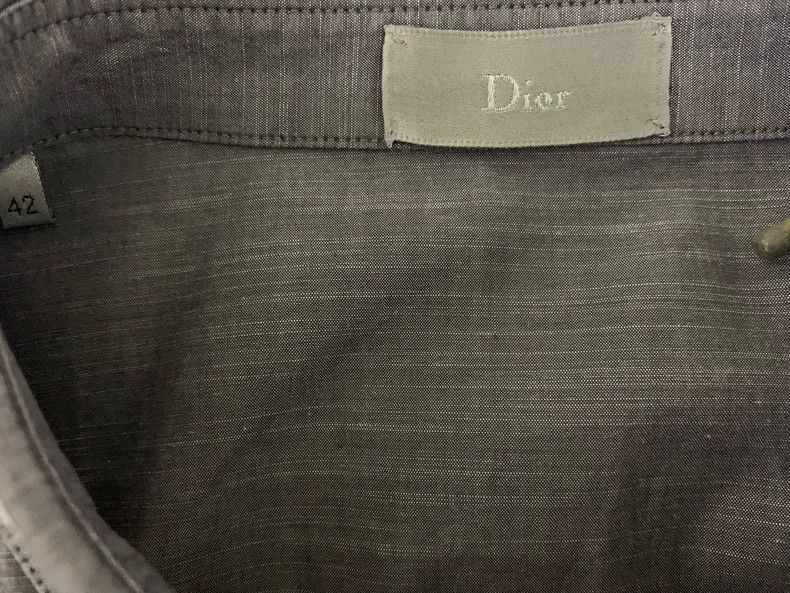 Dior Dior size 42 Raw collar shirt Size US XS / EU 42 / 0 - 3 Thumbnail