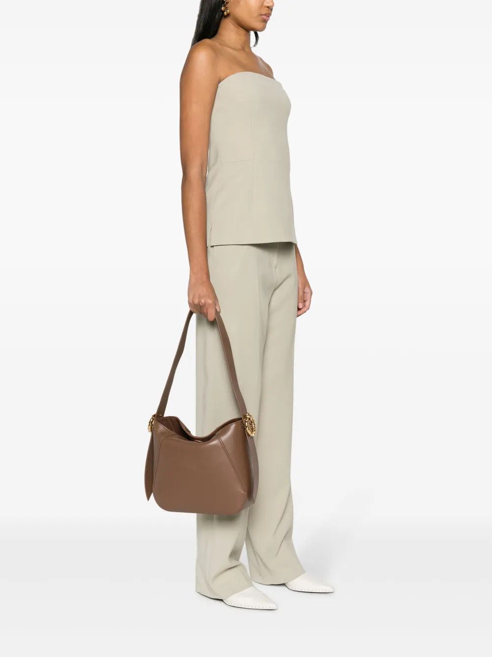 Lanvin o1y0326 Size : OS / Shoulder Bag in Brown Size ONE SIZE - 2 Thumbnail