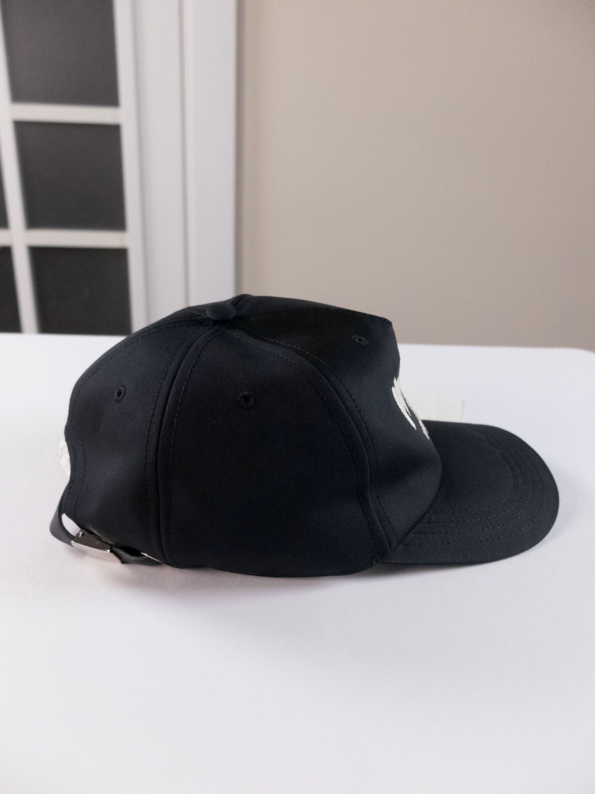 Alexander McQueen ALEXANDER MCQUEEN black graffiti logo baseball cap Large q Size ONE SIZE - 6 Thumbnail