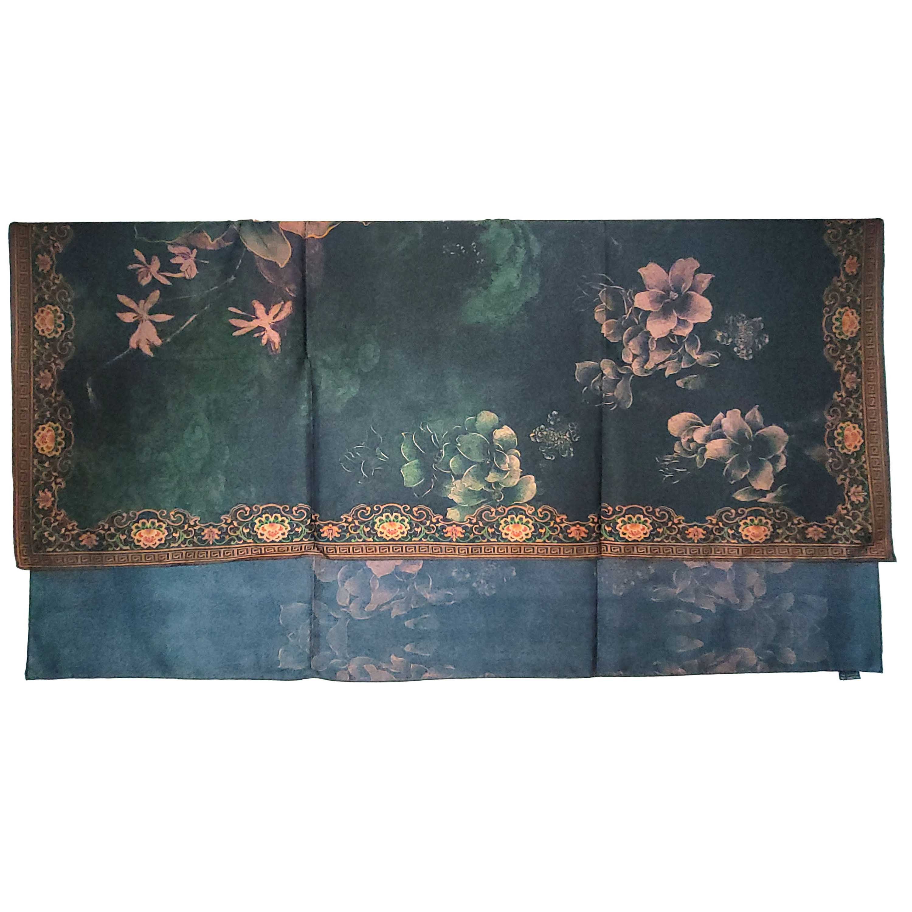 Other NWT Double Sided Silk Scarf 52"x52" Large Square Wrap 3250 Size ONE SIZE - 8 Thumbnail