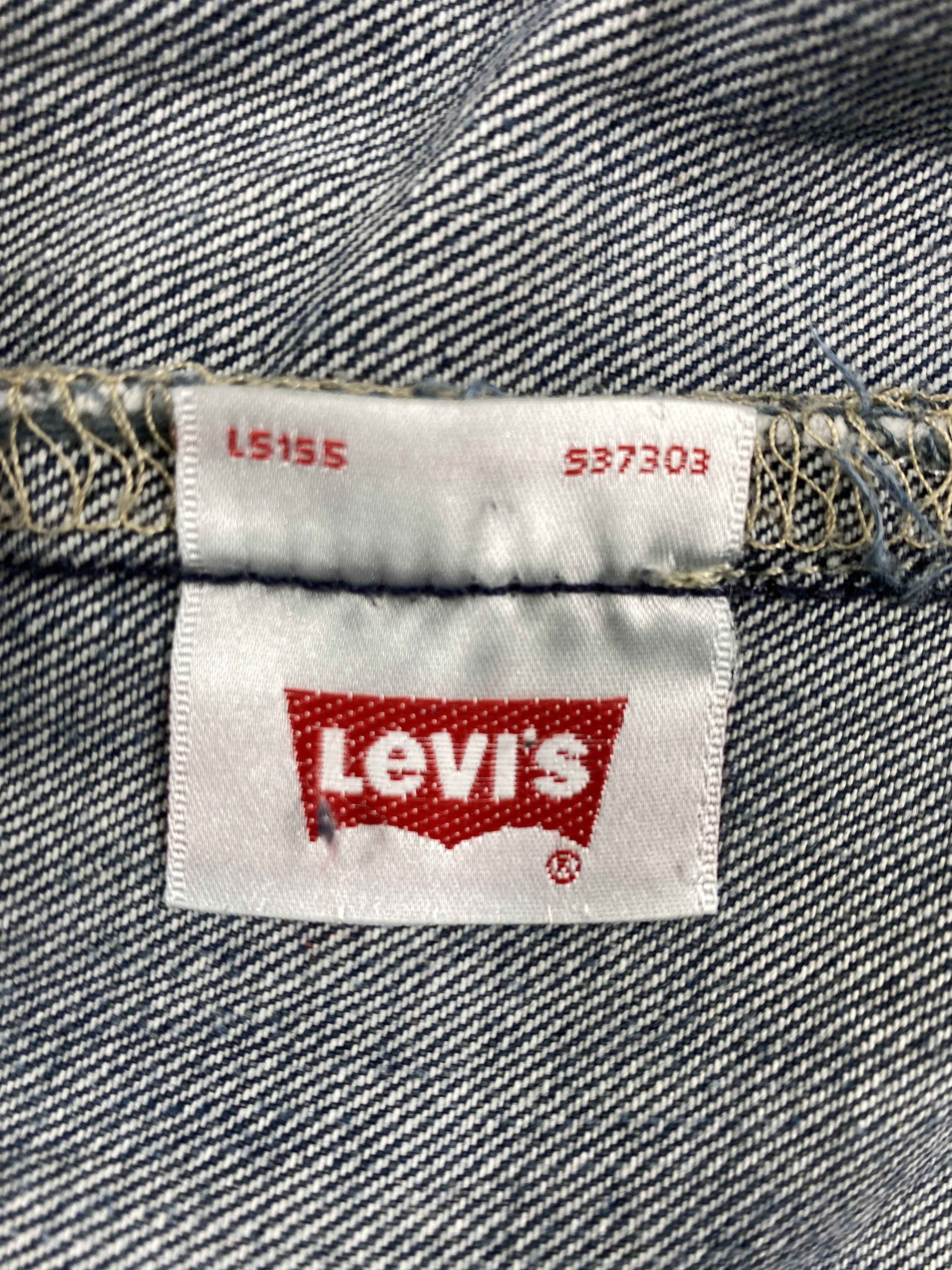 Levi's Distressed Blue Vintage Levi's 501 37x31.5 Denim -JN1628 Size US 37 - 9 Thumbnail