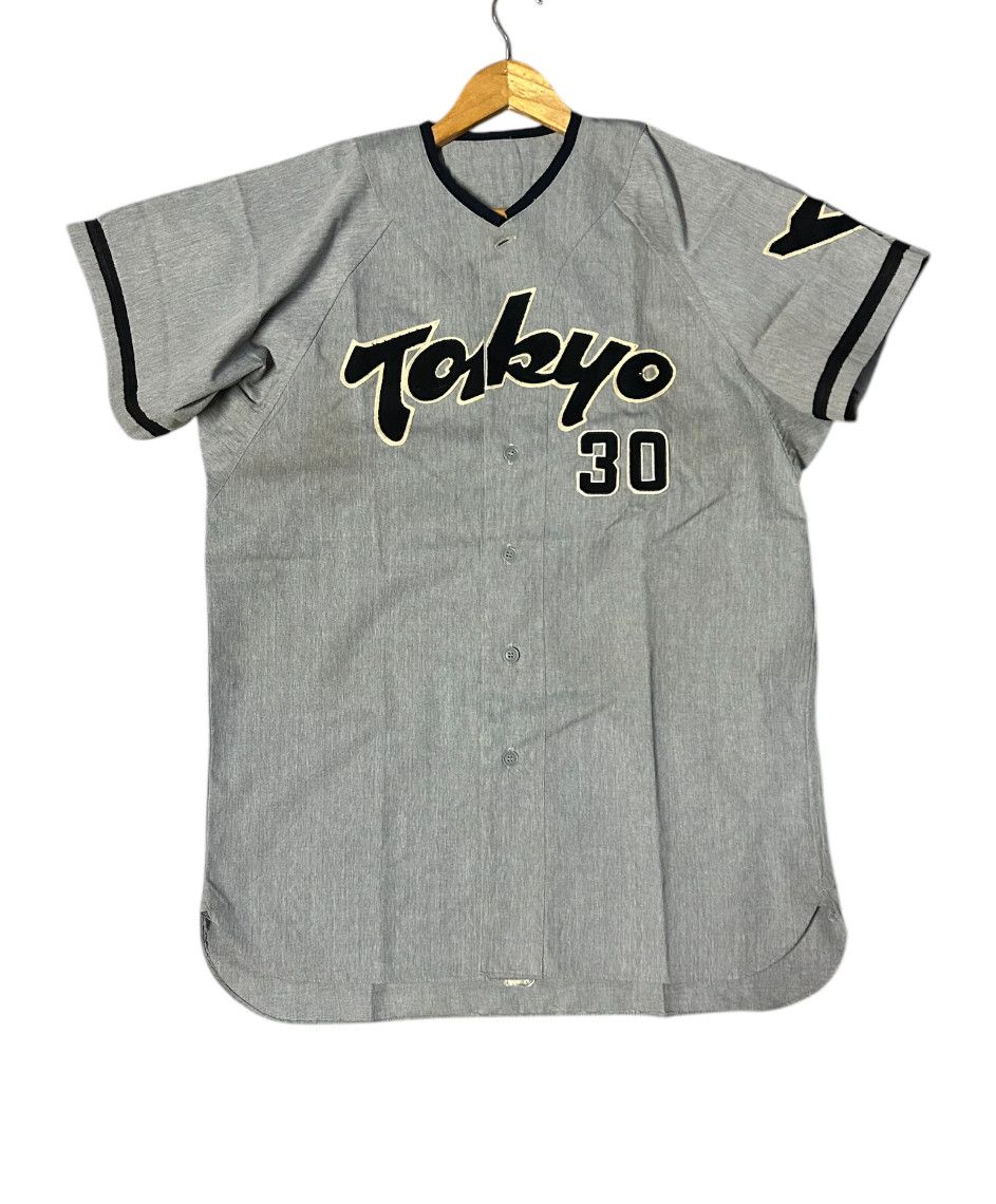 Japanese Brand 80s Vintage Tokyo Baseball shirt Size US M / EU 48-50 / 2 - 1 Thumbnail