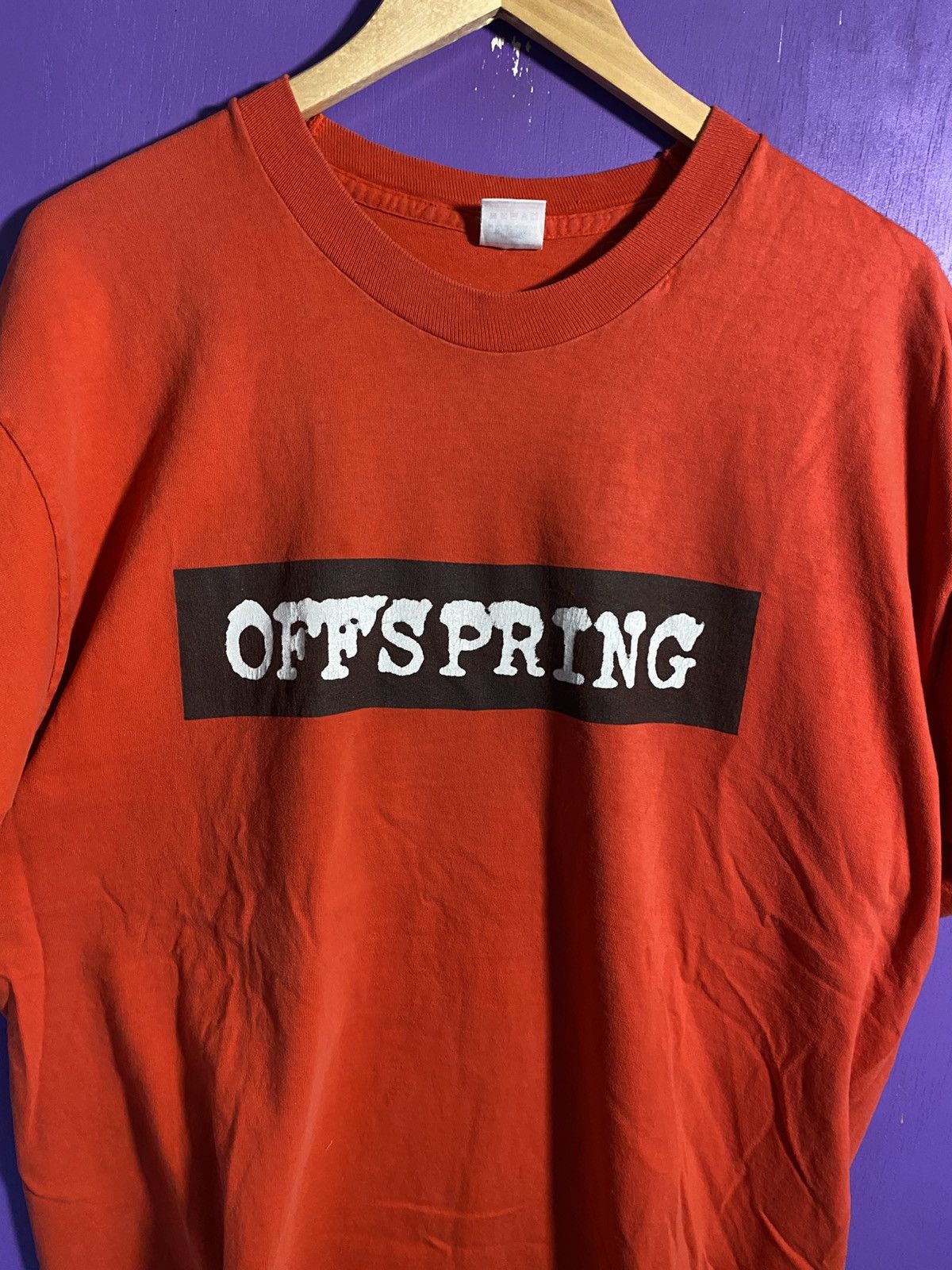 Band Tees Vintage 90s The Offspring box logo tour tee Size US XL / EU 56 / 4 - 3 Thumbnail