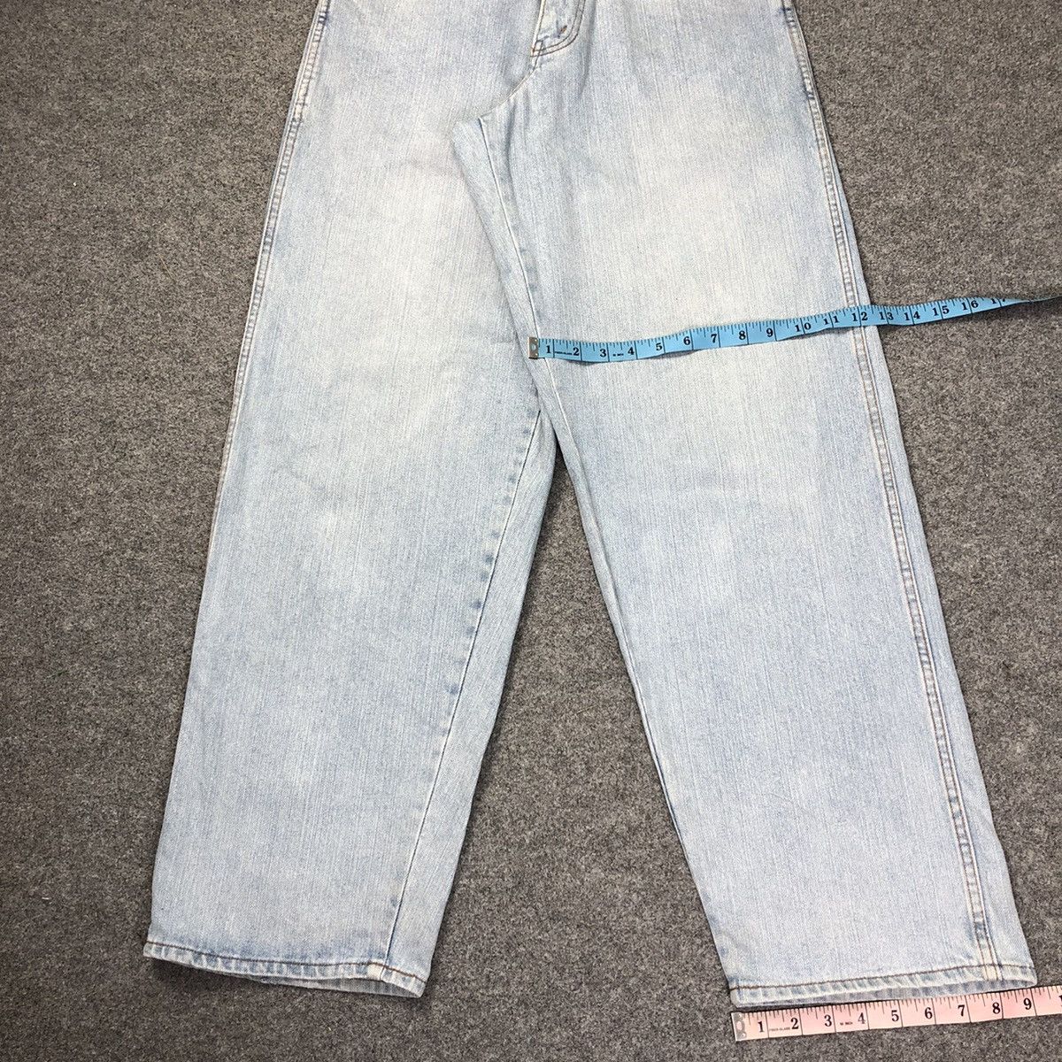 Vintage Vintage 90s Faded BIG JOHN Baggy Jeans Size US 30 / EU 46 - 6 Thumbnail