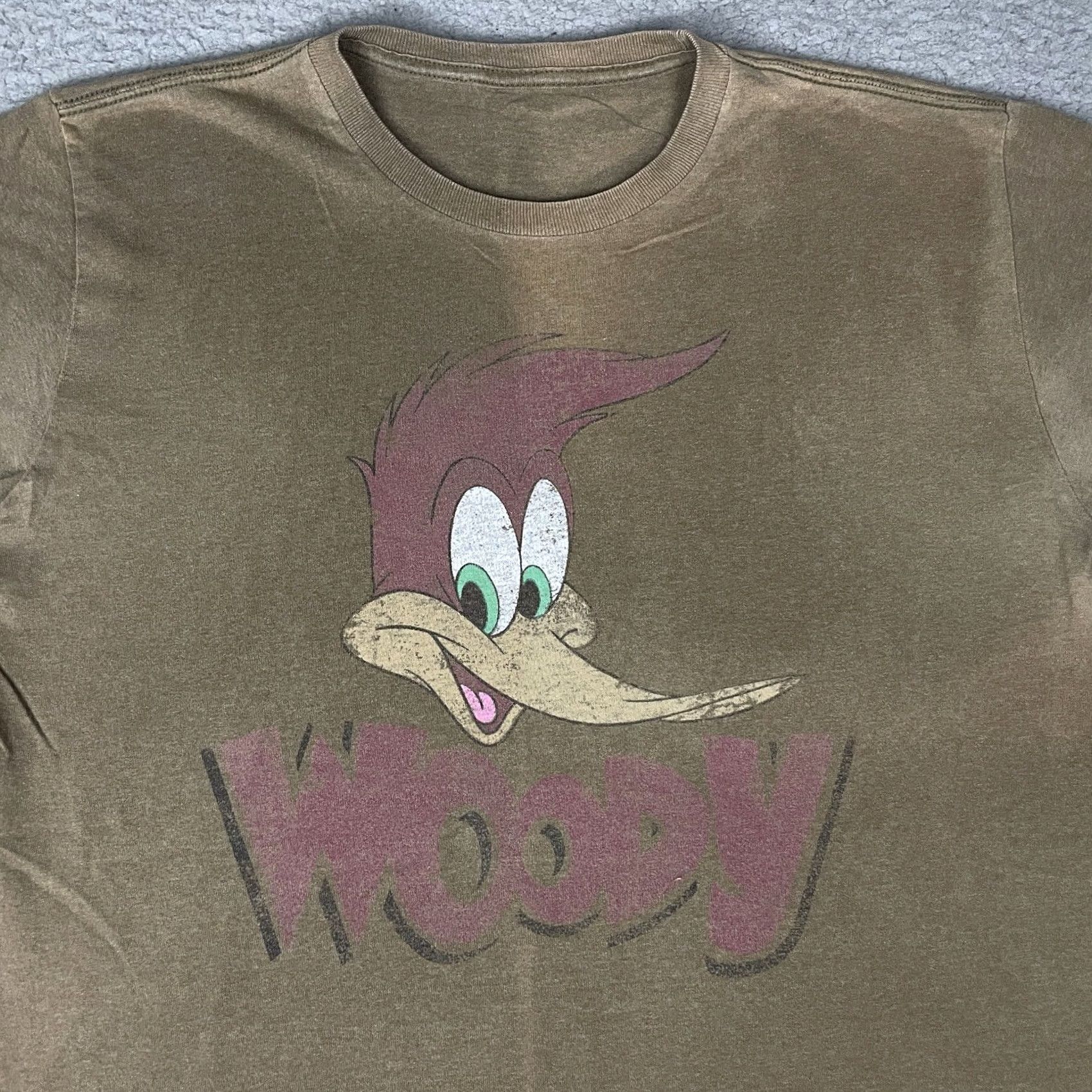 Vintage VINTAGE Woody Woodpecker T-shirt Adult L Graphic Short Sleeve Crew Neck L* Size US L / EU 52-54 / 3 - 2 Thumbnail