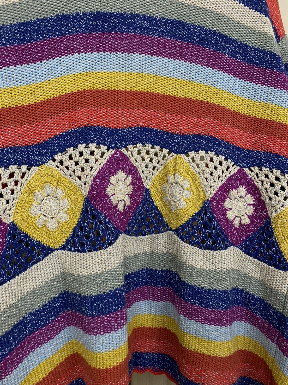 Other Amano Jude Multicoloured flowers Chunky Cardigan sweater Size M / US 6-8 / IT 42-44 - 9 Thumbnail