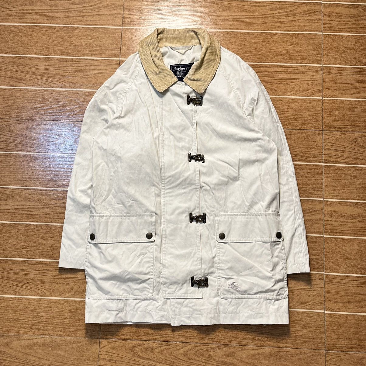 Burberry Vintage Burberrys London Nova Plaid Fireman's Jacket Size US M / EU 48-50 / 2 - 1 Thumbnail