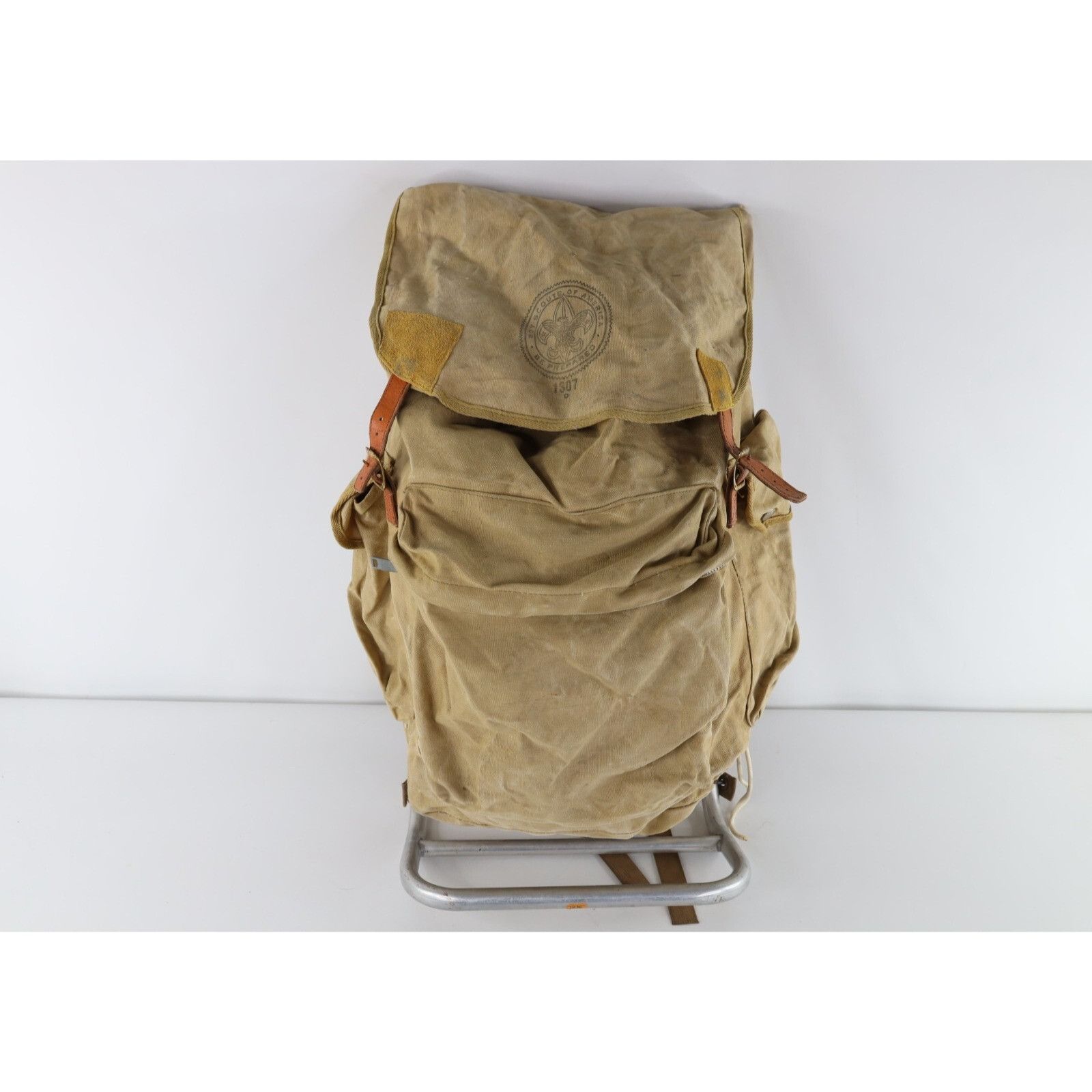 Vintage Vintage 60s Boy Scouts of America External Frame Backpack Size ONE SIZE - 1 Thumbnail