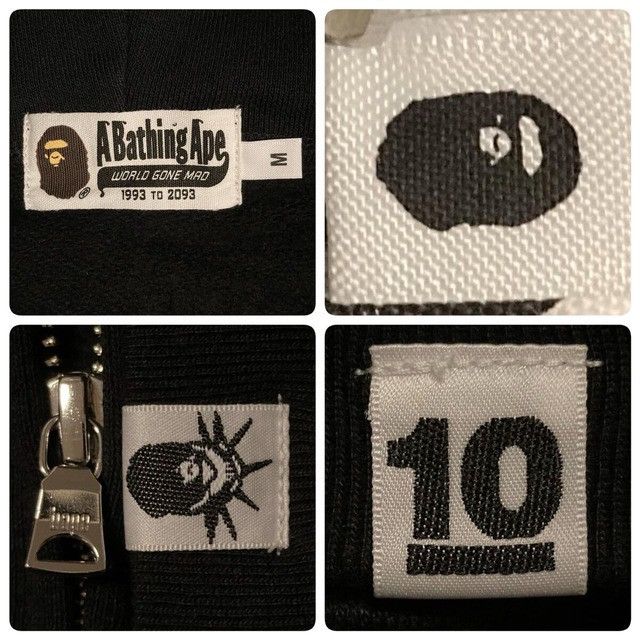 Bape 2015 BAPE CAMO NYC Shark Full Zip Hoodie a bathing ape Size US M / EU 48-50 / 2 - 9 Thumbnail