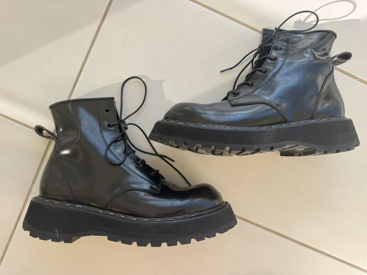 Premiata MEN LEATHER WORKWEAR BOOTS Size US 8 / EU 41 - 1 Thumbnail