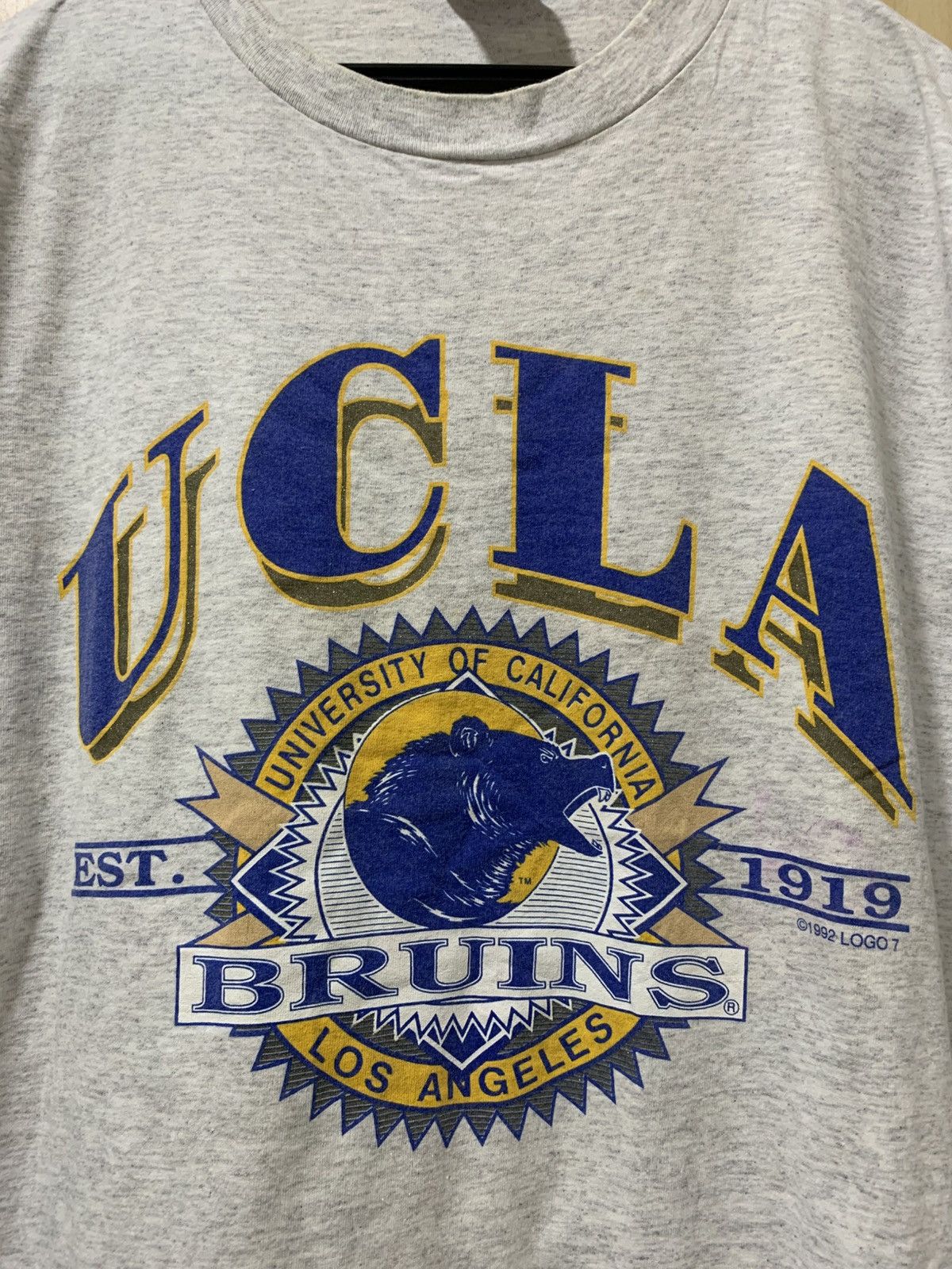 Logo 7 Vintage Ucla Bruins Logo 7 1992 university shirts Size US XL / EU 56 / 4 - 3 Thumbnail