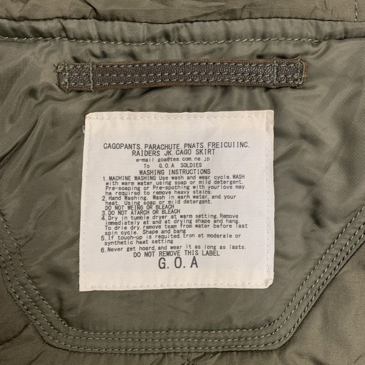 GOA 2000s G.O.A n3-b alien hoodie parka jacket Size US S / EU 44-46 / 1 - 11 Thumbnail