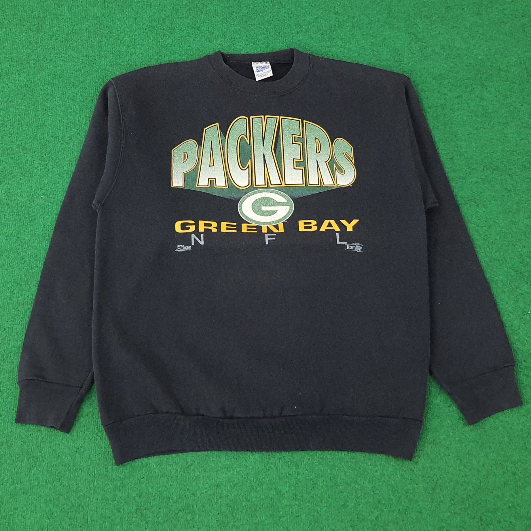 Salem Sportswear Vintage NFL Packers Green Bay Sweatshirt C256N19 Size US M / EU 48-50 / 2 - 1 Thumbnail
