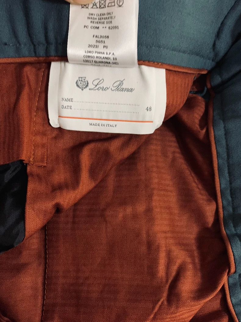 Loro Piana LORO PIANA Wool leisure trousers Size 32" / US 10 / IT 46 - 6 Thumbnail